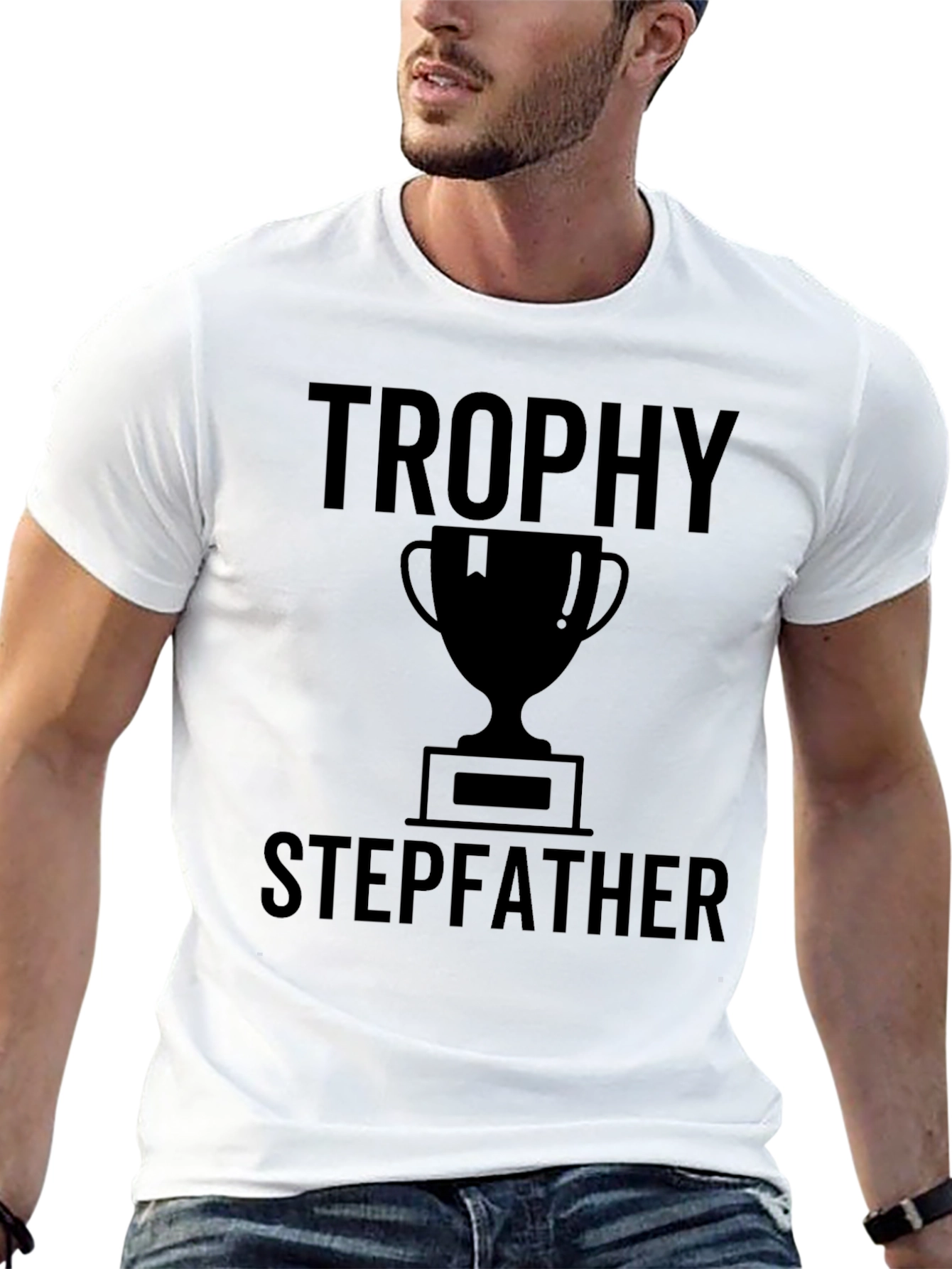 Trophy Stepfather Graphic T-Shirt