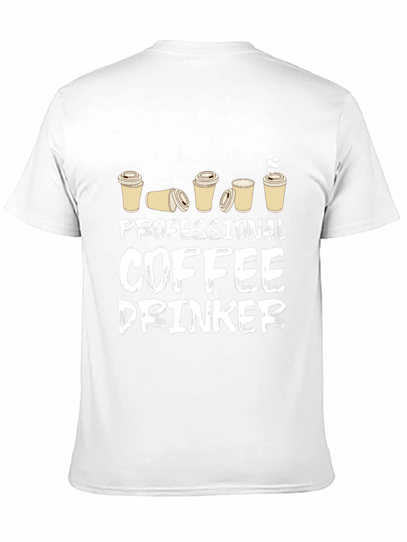Professional Coffee Drinker Black T-Shirt