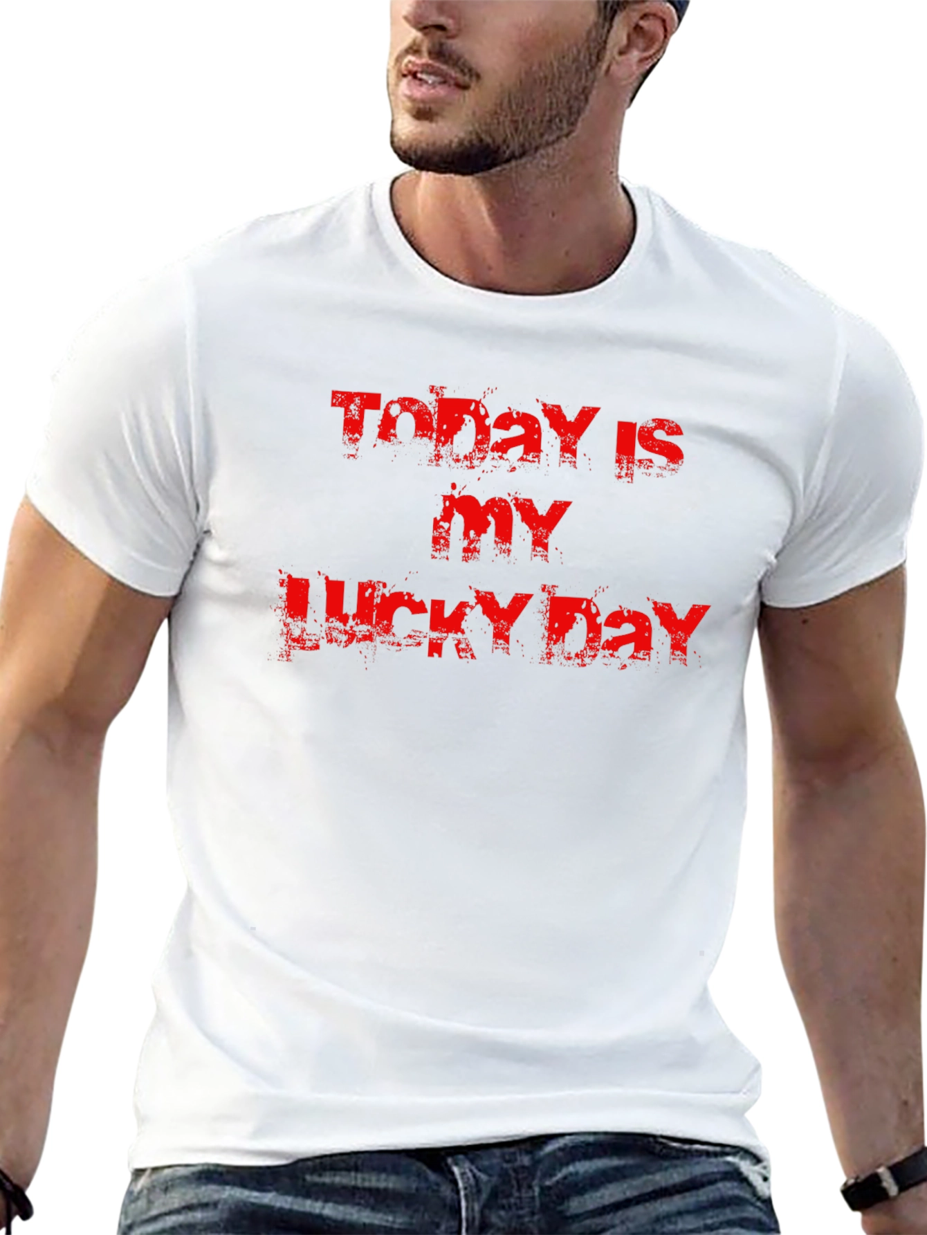Lucky Day Graphic Tee - Black