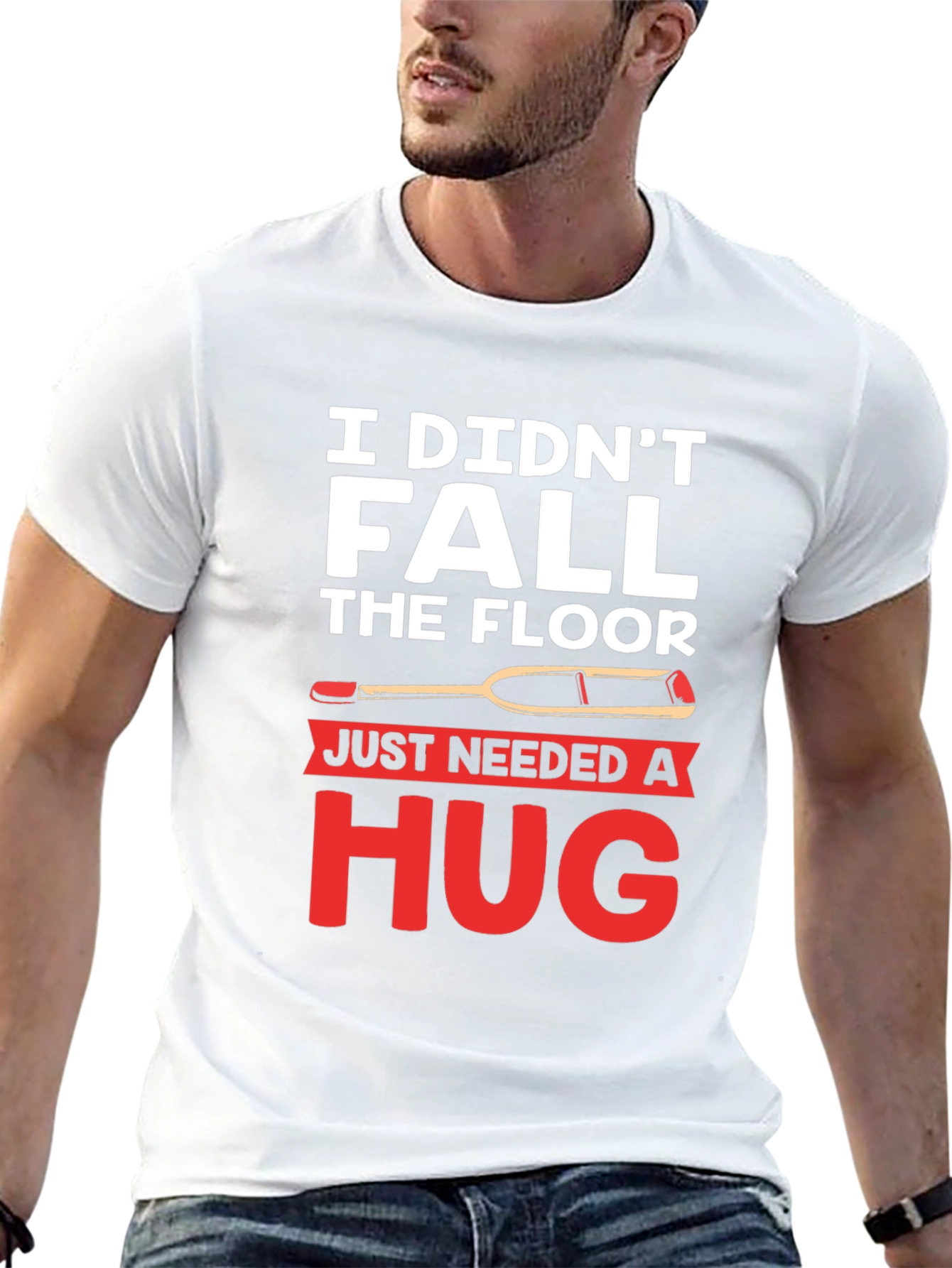 I Didnt Fall I Needed A Hug T-Shirt