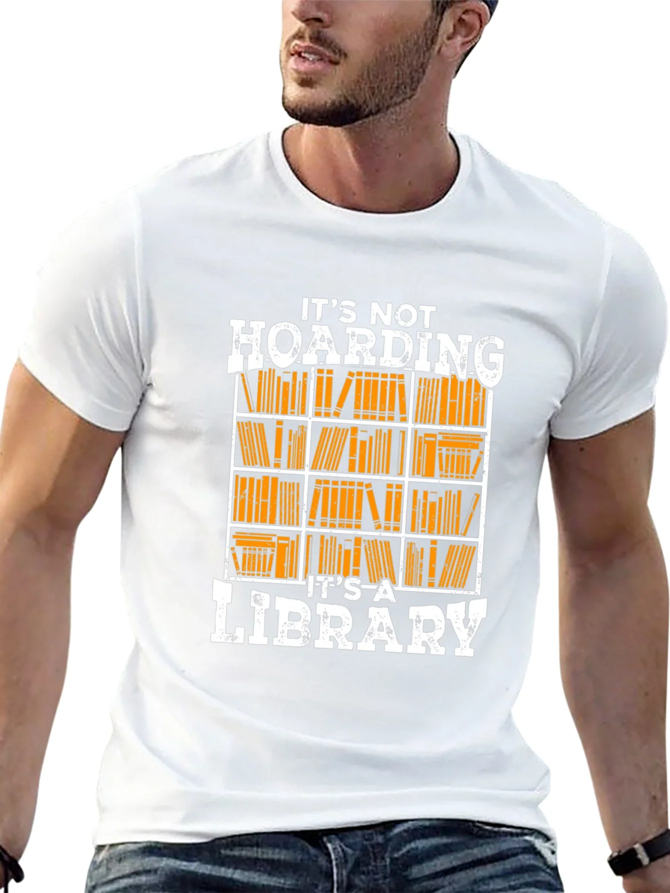 Its Not Hoarding Its a Library T-Shirt