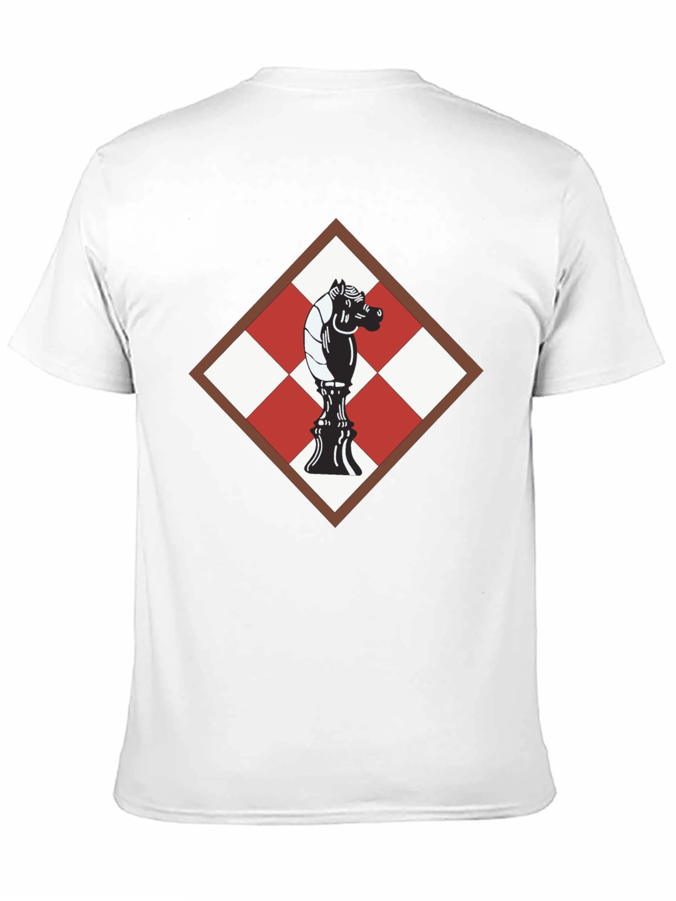 Chess Knight Graphic Tee - Modern Style