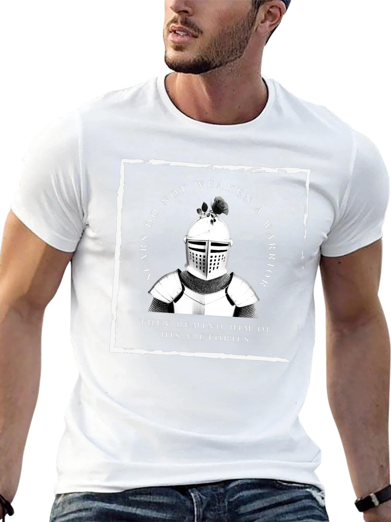 Warrior Knight T-Shirt - Scars of Victory