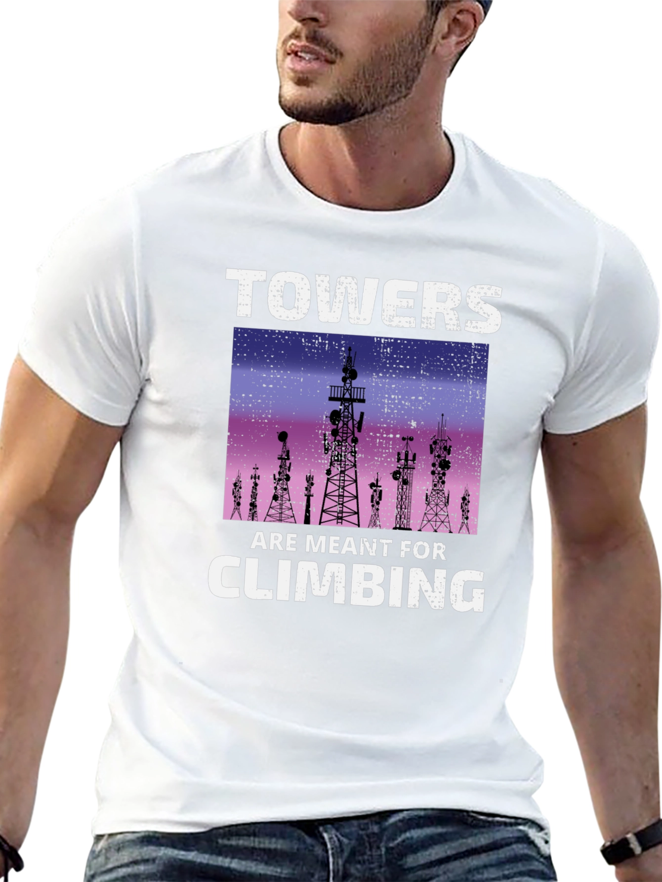 Towers Climbing Graphic Tee
