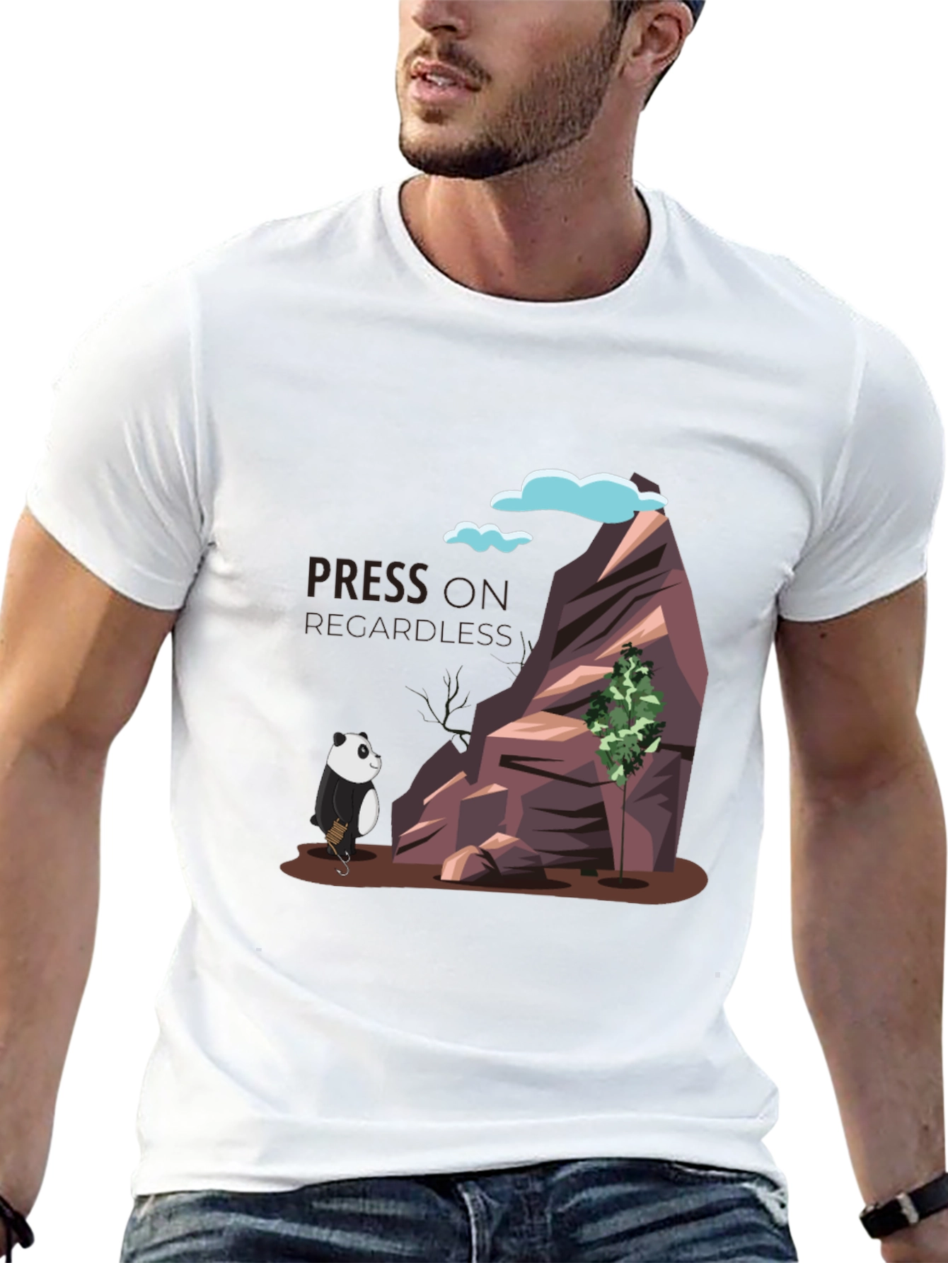 Panda Mountain Adventure T-Shirt