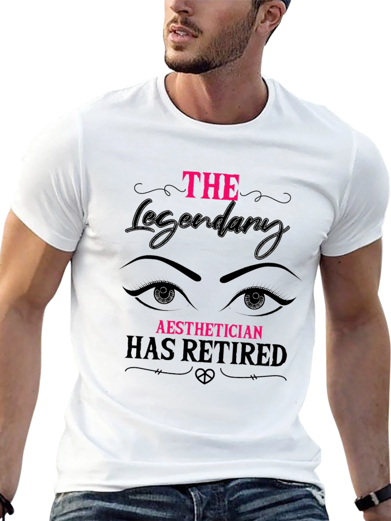 Retired Aesthetician T-Shirt - Legendary Gift!