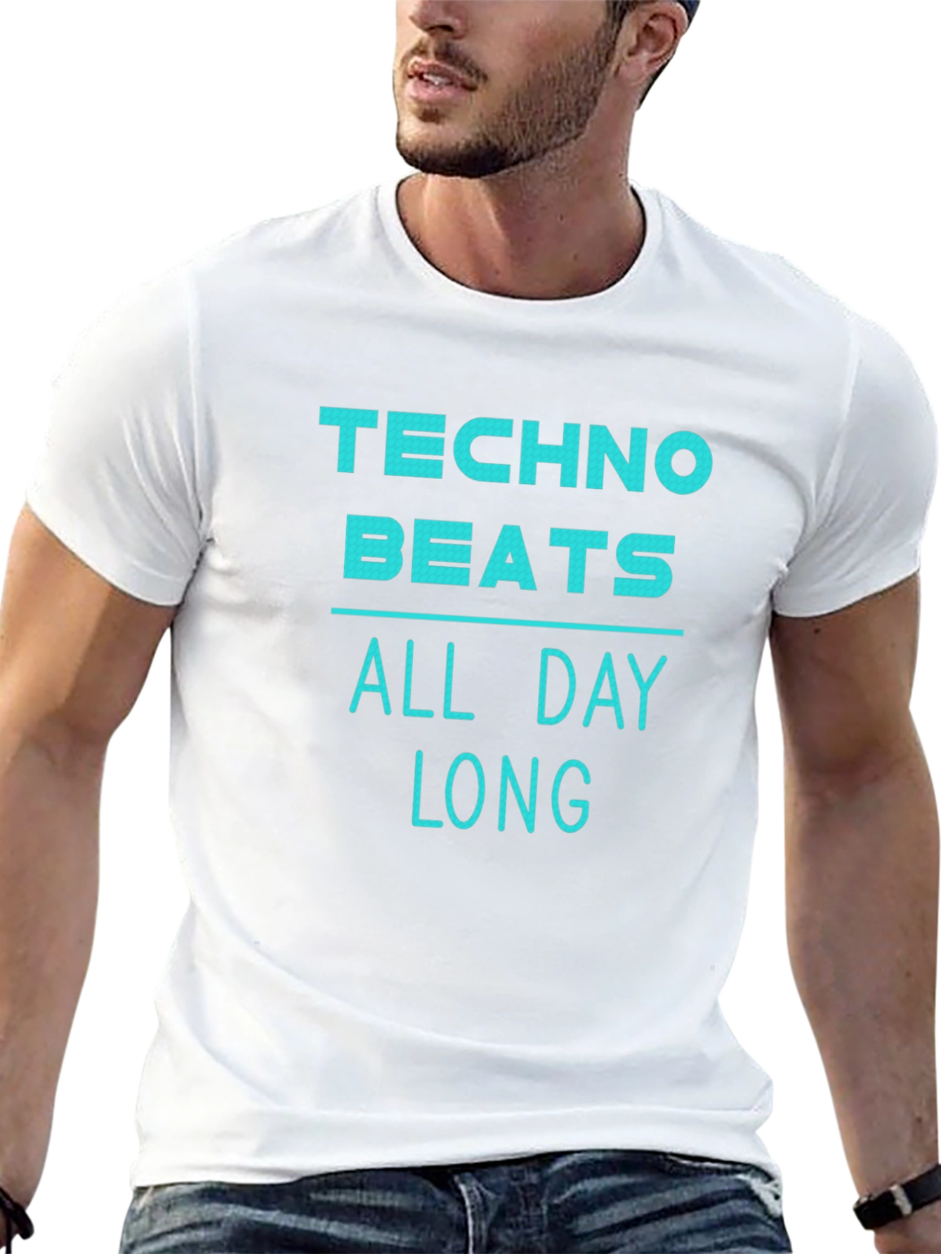 Techno Beats All Day Long T-Shirt