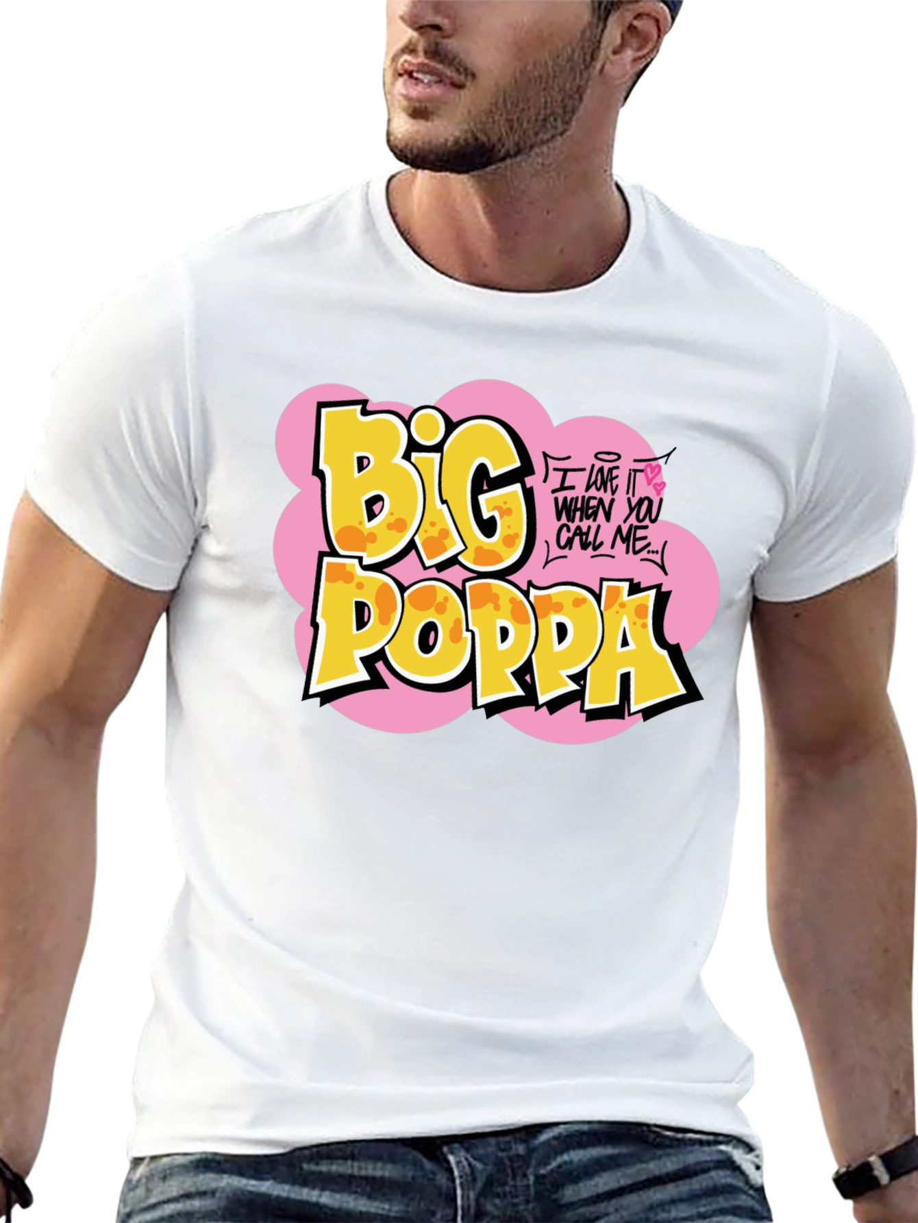 Big Poppa Graphic T-Shirt - Hip Hop Style