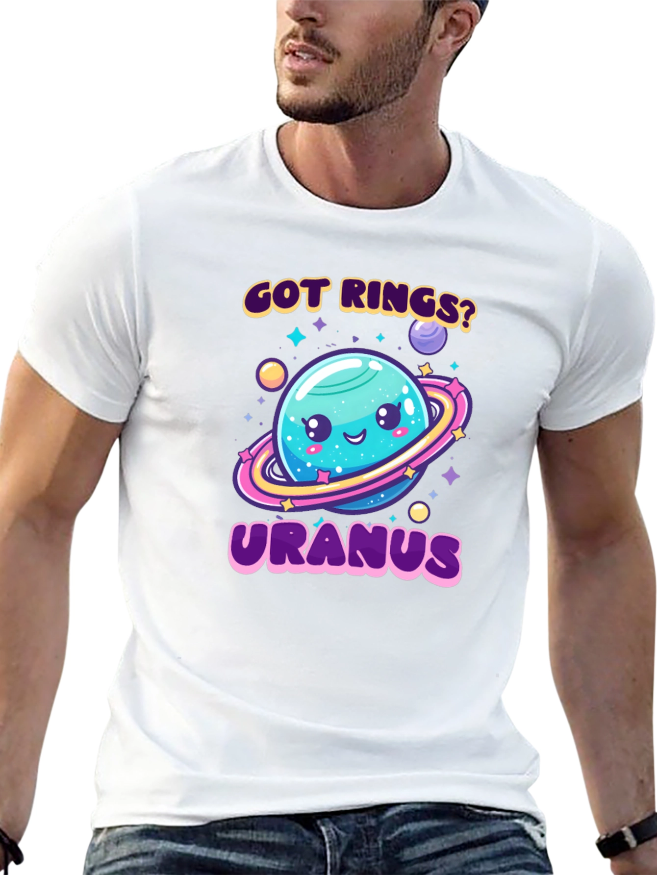 Got Rings? Uranus Graphic T-Shirt