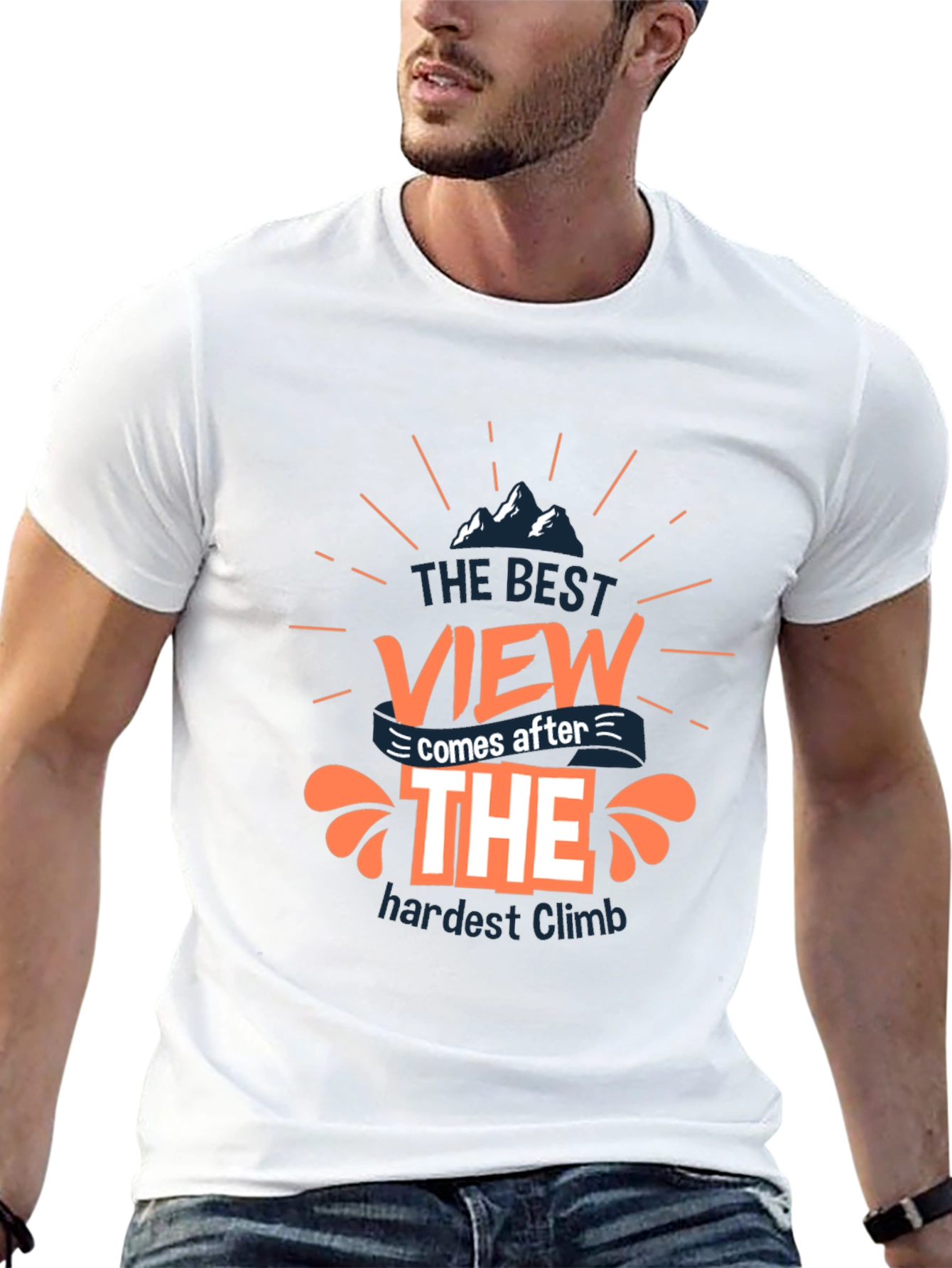 The Best View Climb Graphic Tee