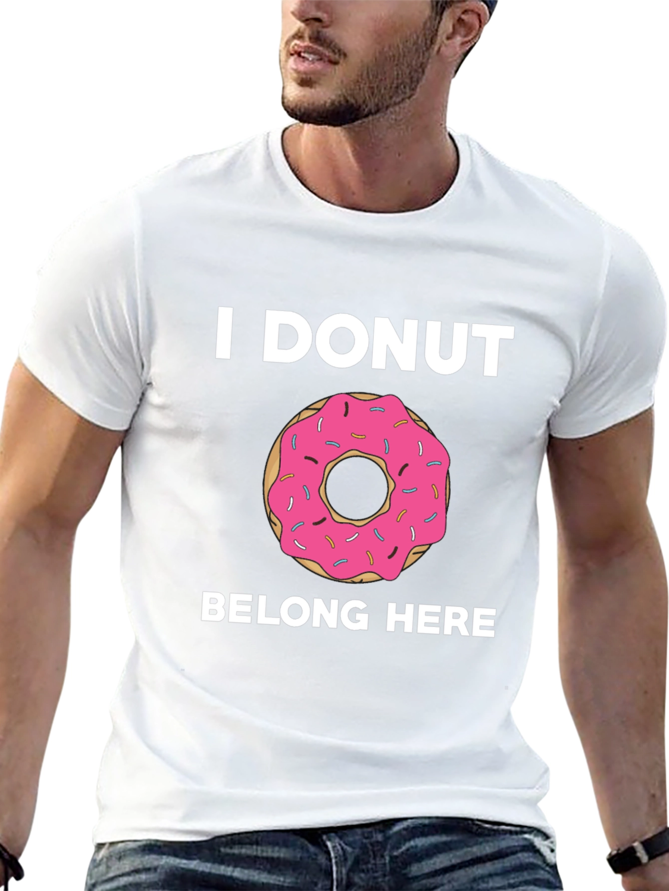 I DONUT Belong Here Graphic Tee
