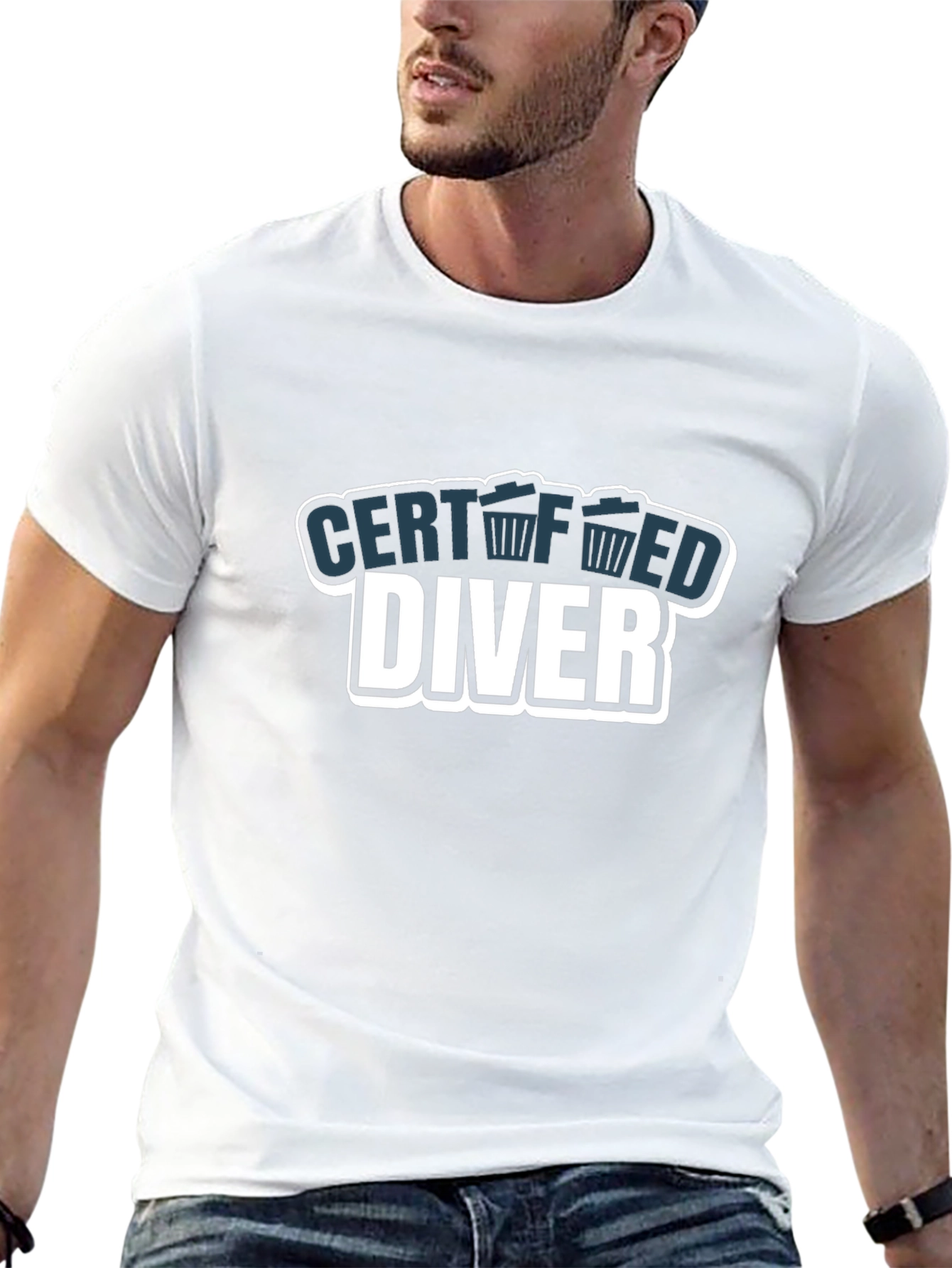 Certified Diver Black T-Shirt