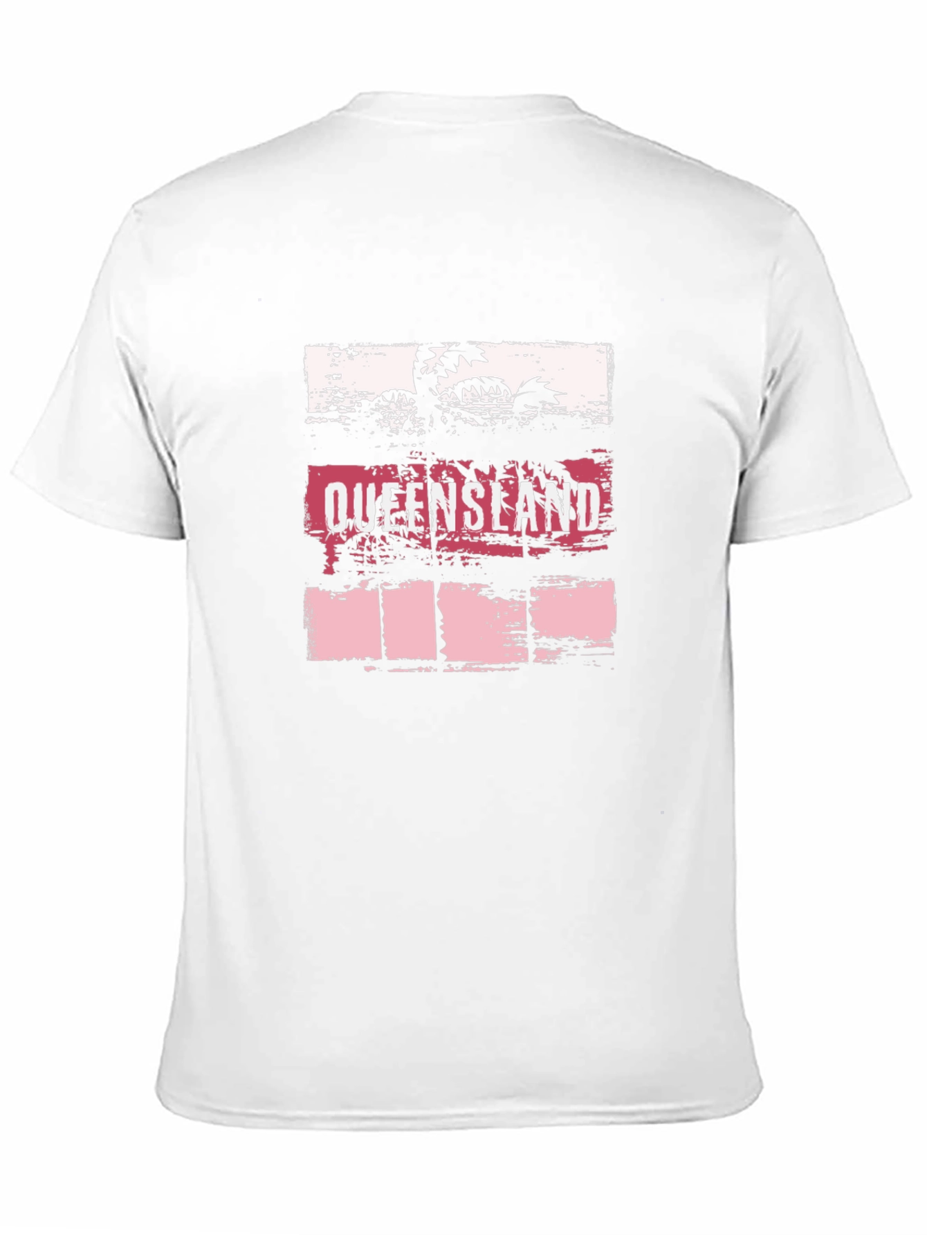 Queensland Palm T-Shirt - Beach Style Cotton Tee