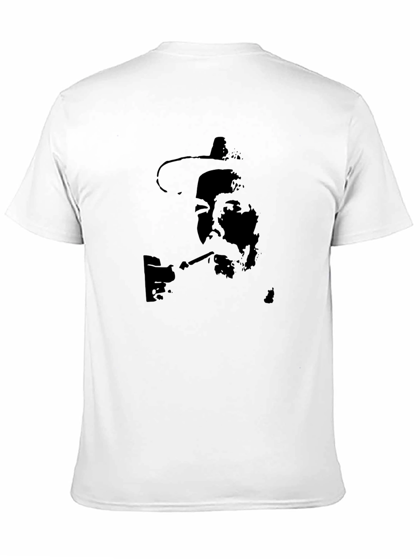 Classic Black T-Shirt - Silhouette Design