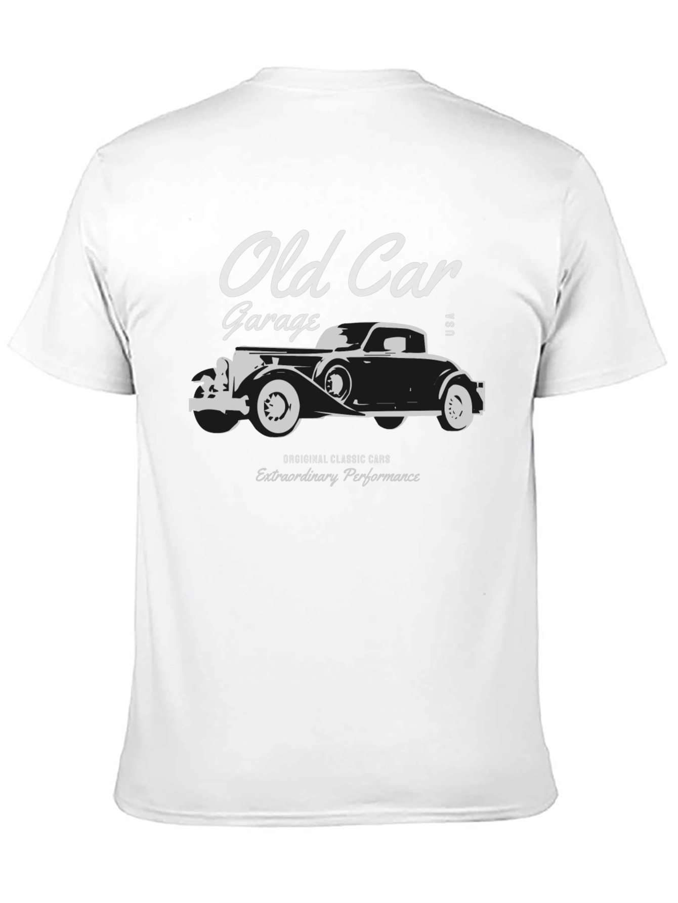 Old Car Garage T-Shirt - Classic Cars USA