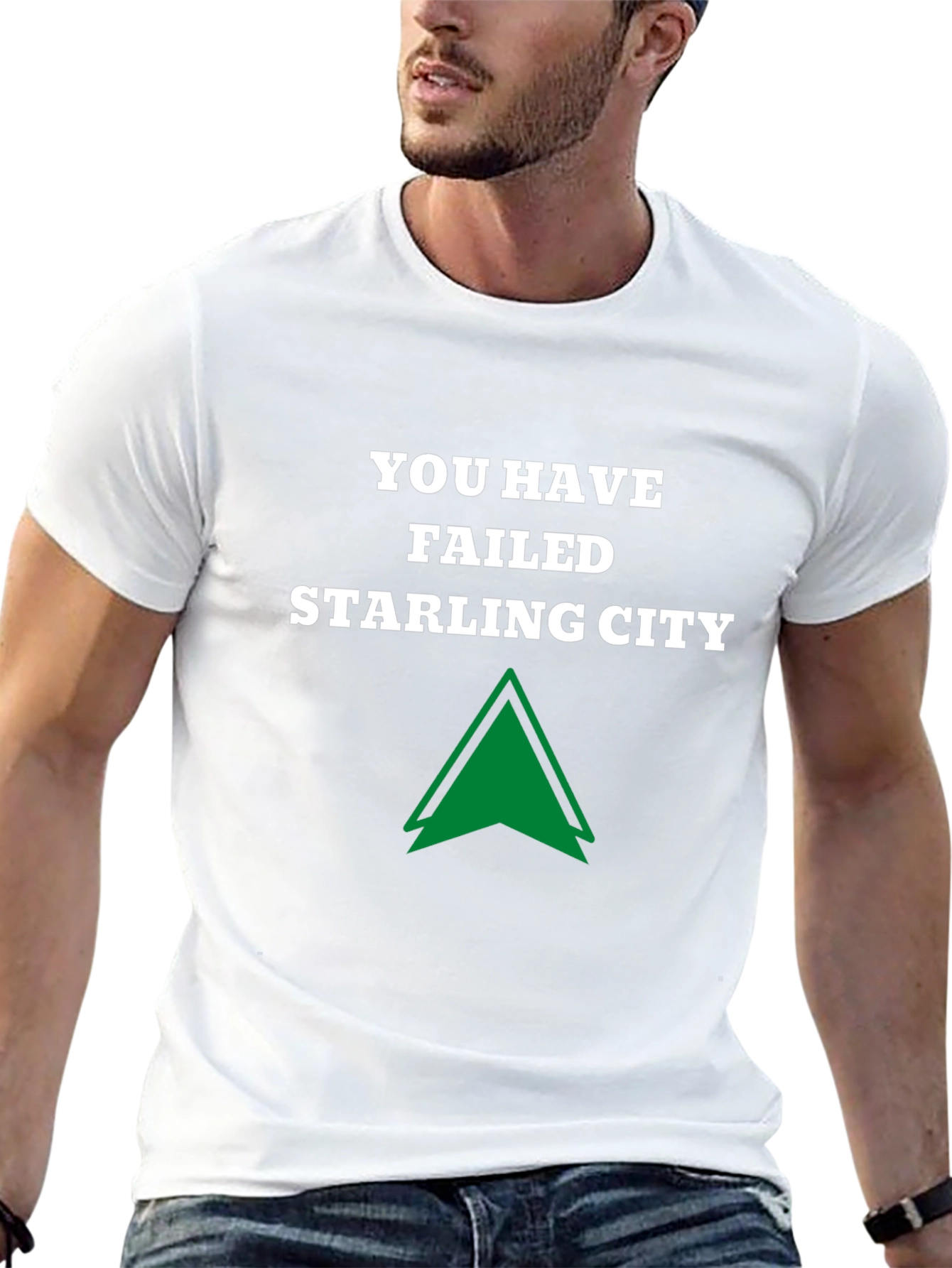 You Have Failed Starling City Black T-Shirt