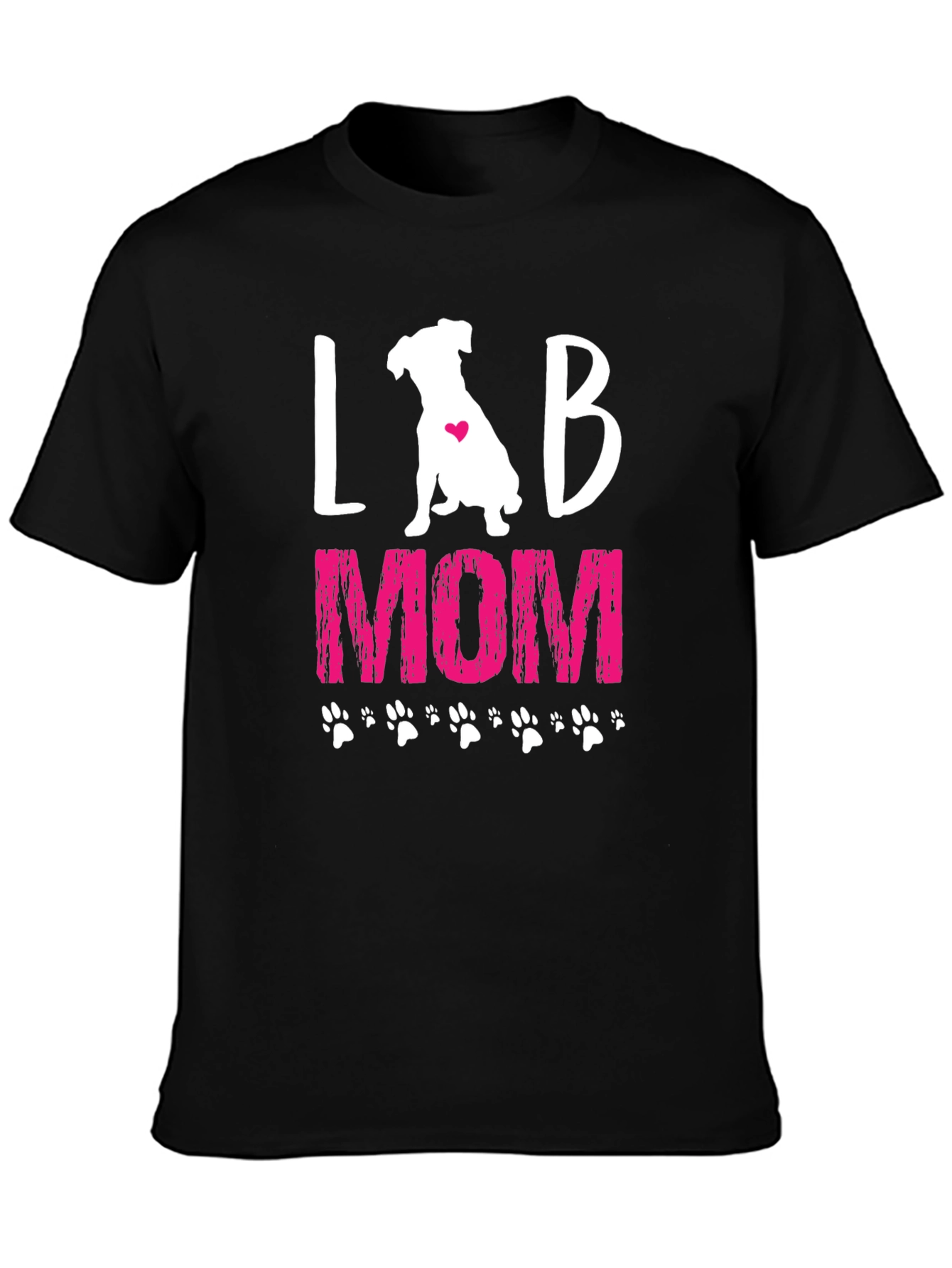 Lab Mom T-Shirt - Dog Lover Apparel