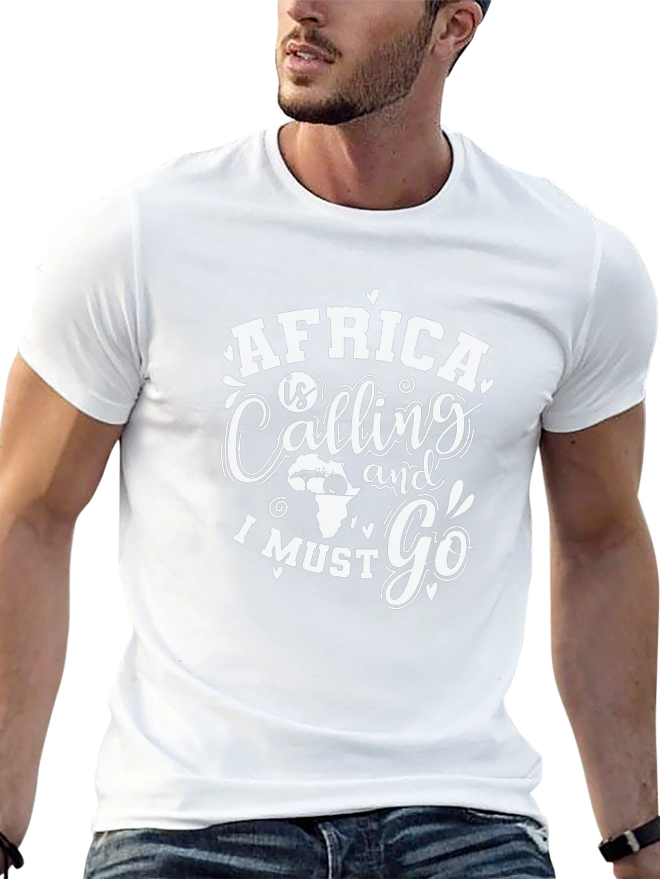 Africa Calling T-Shirt - Stylish Adventure Tee