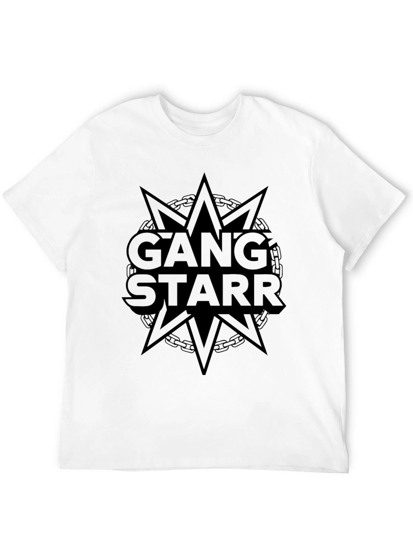 Gang Starr Black Graphic Tee - Hip Hop Style