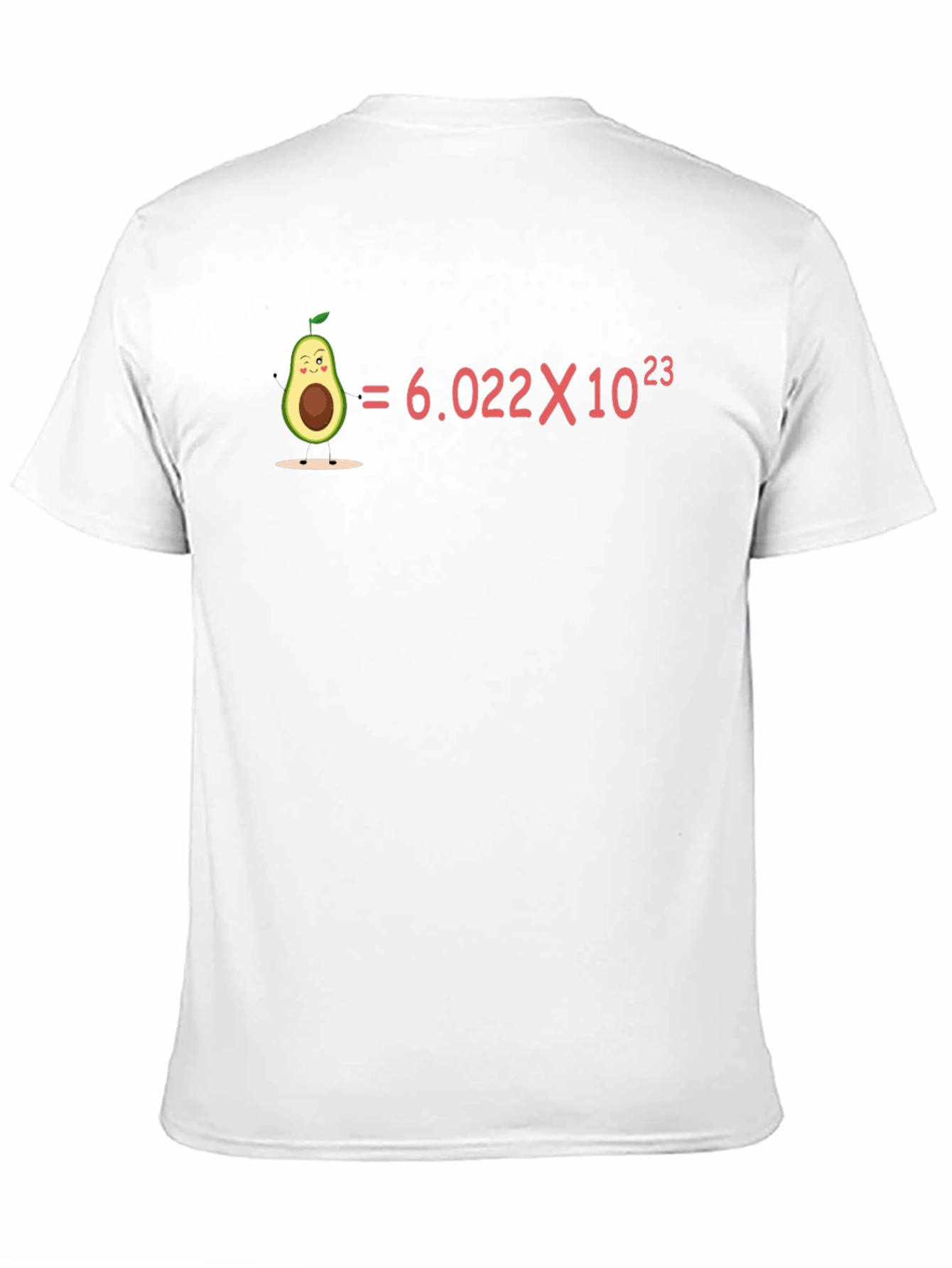 Avogadros Number Avocado Humor T-Shirt