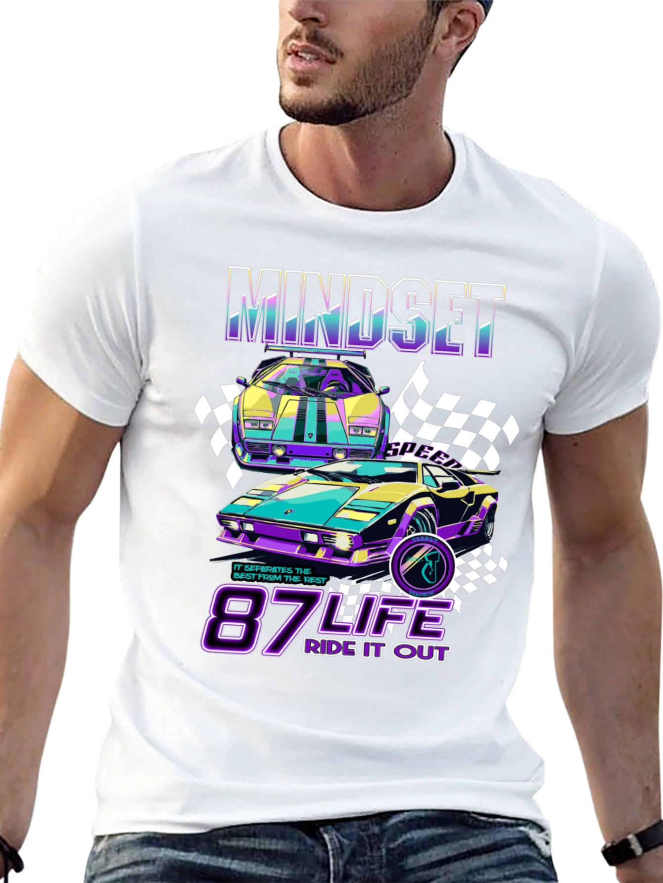 Mindset 87 Life Graphic Tee