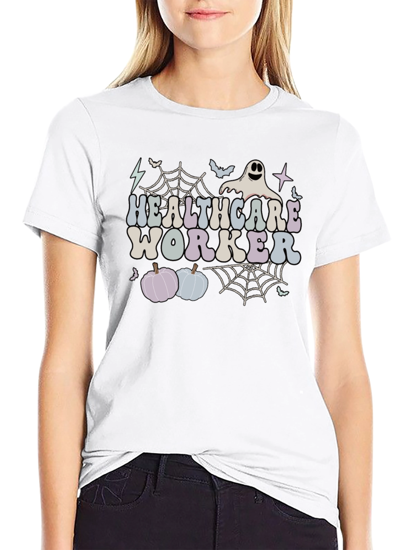 Healthcare Worker Halloween T-Shirt