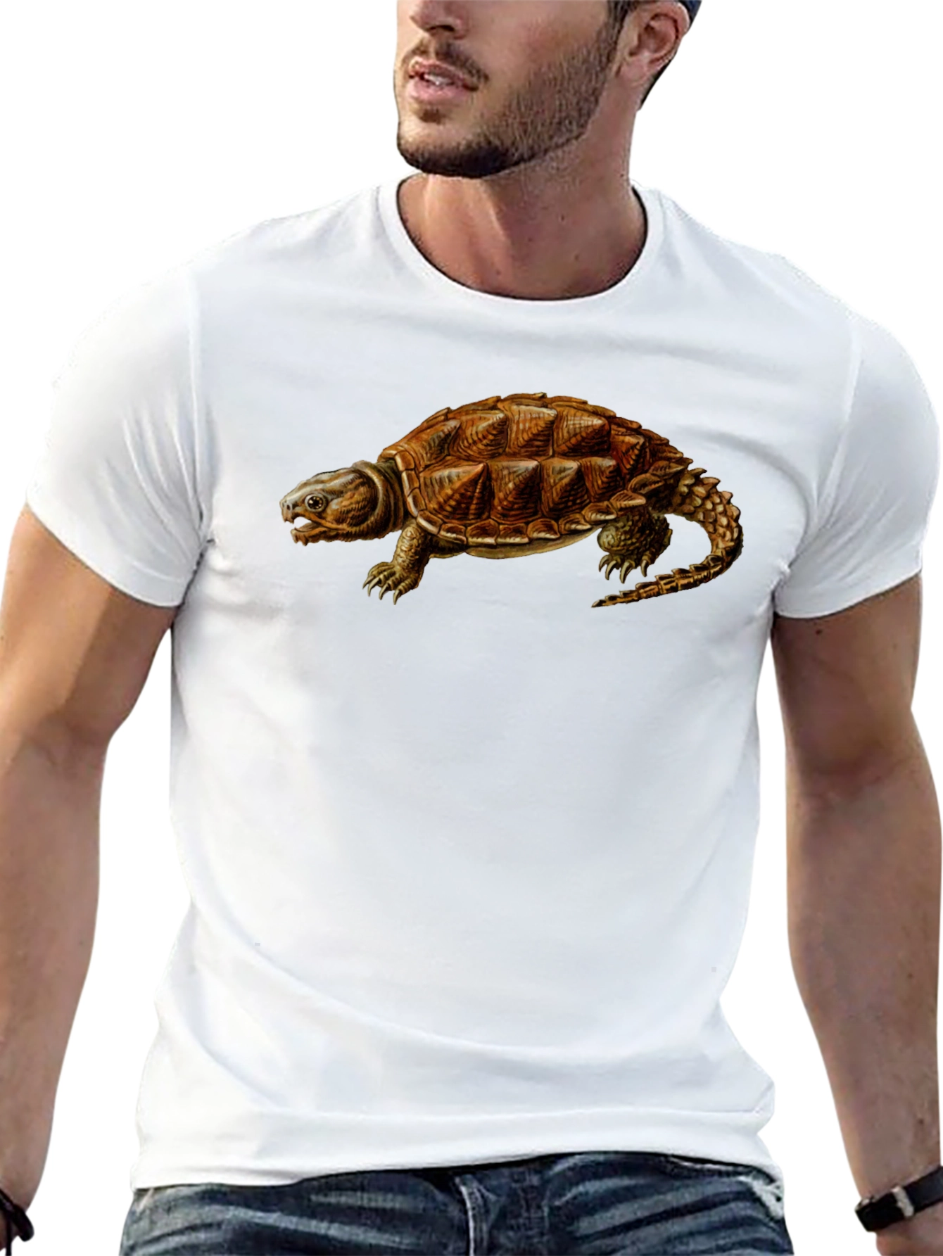 Alligator Snapping Turtle Graphic Tee