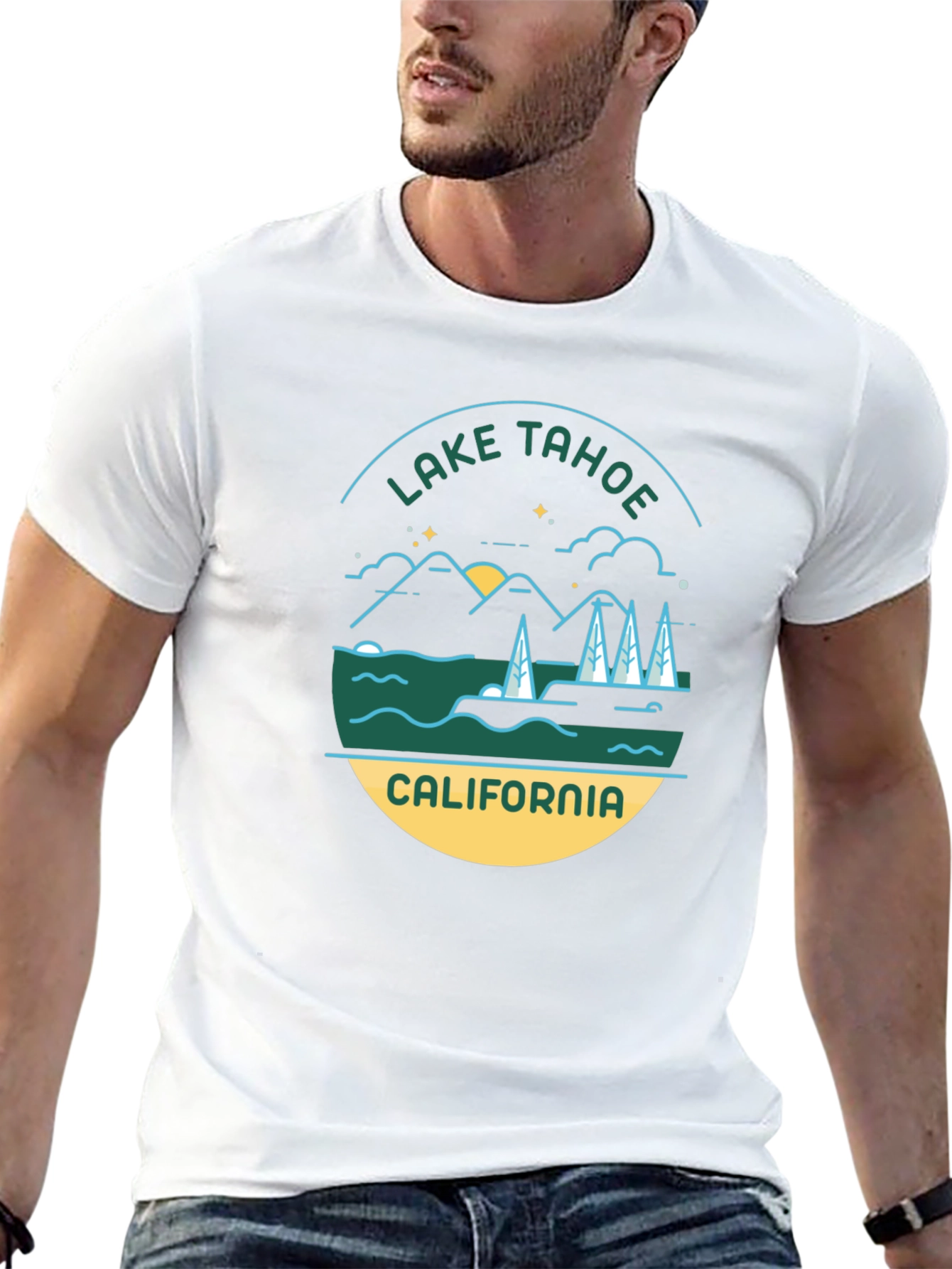 Lake Tahoe California Graphic Tee