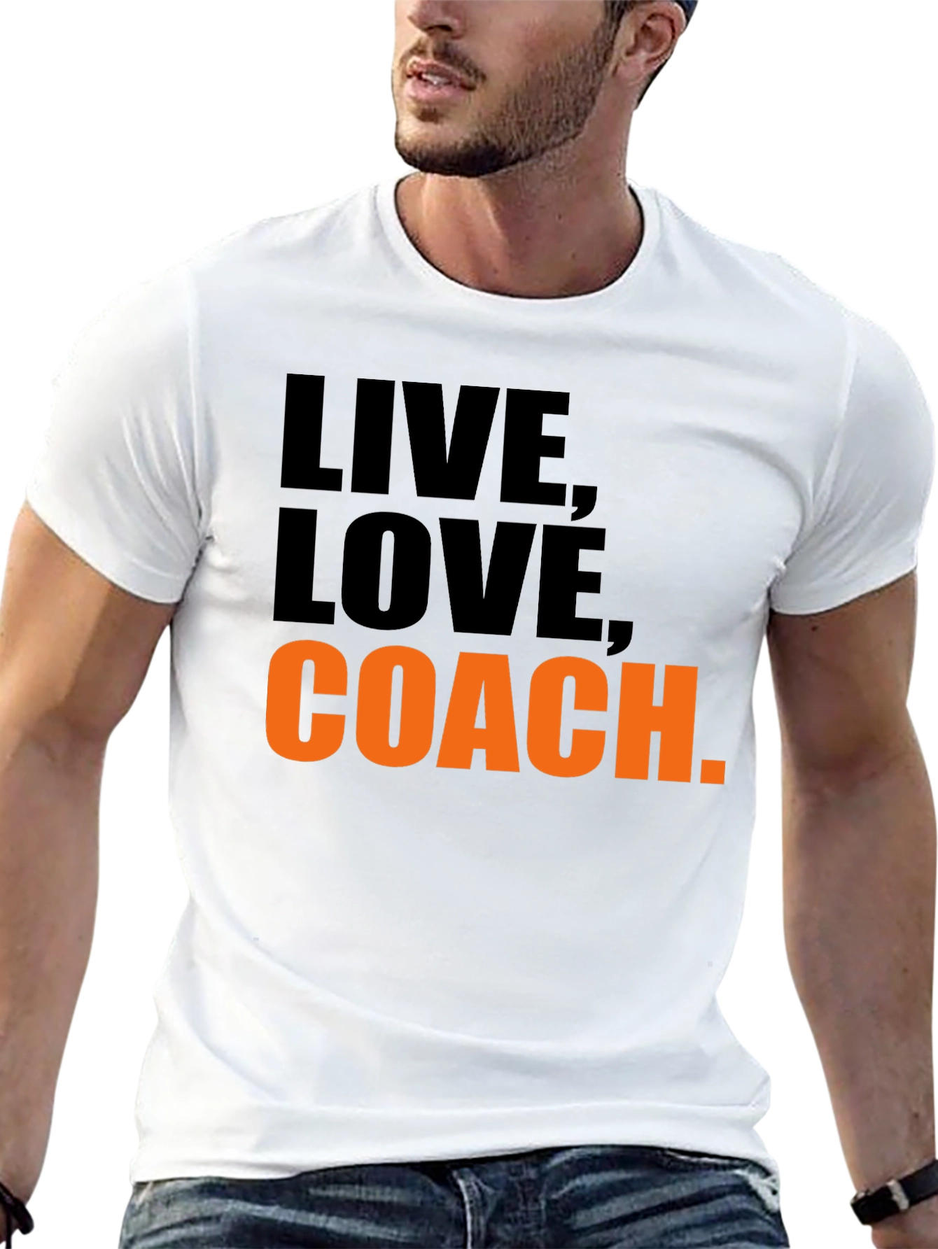 Live Love Coach Graphic Tee