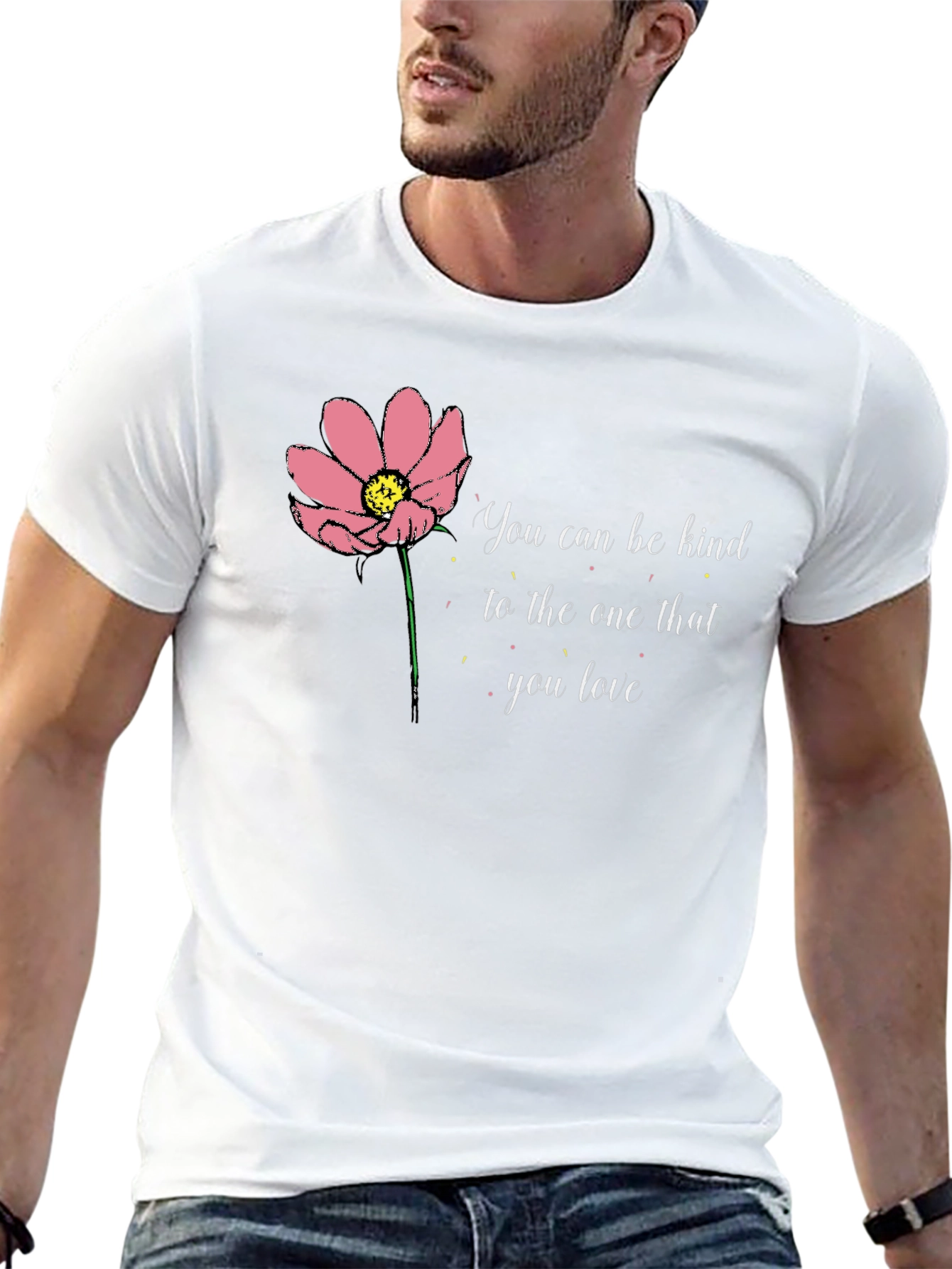 Kindness Flower Graphic Tee