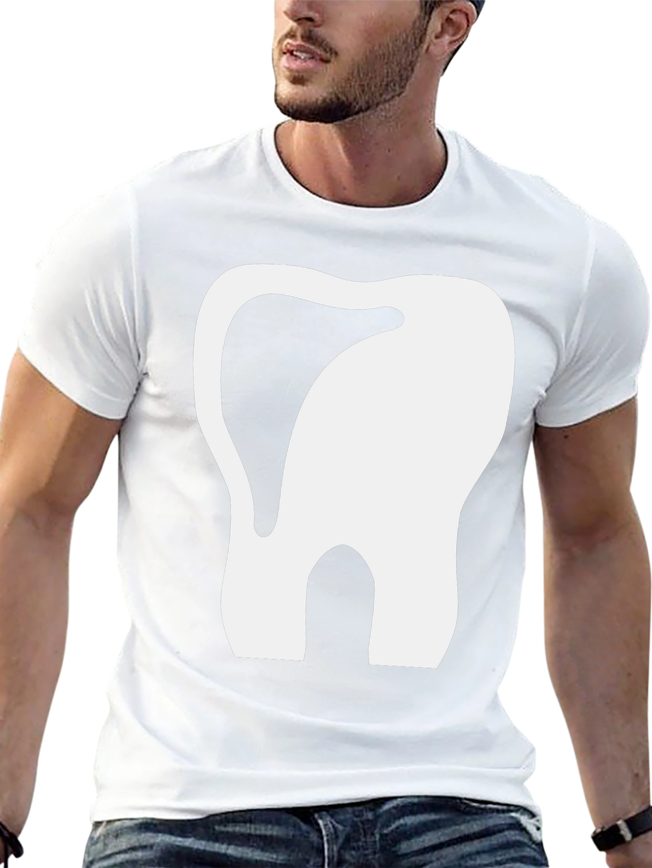 Tooth Graphic Tee - Dental Humor Shirt