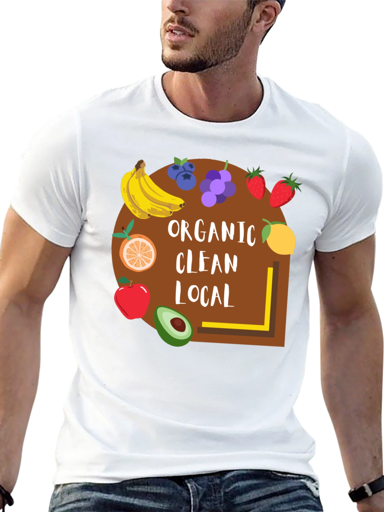 Organic Clean Local Fruit T-Shirt