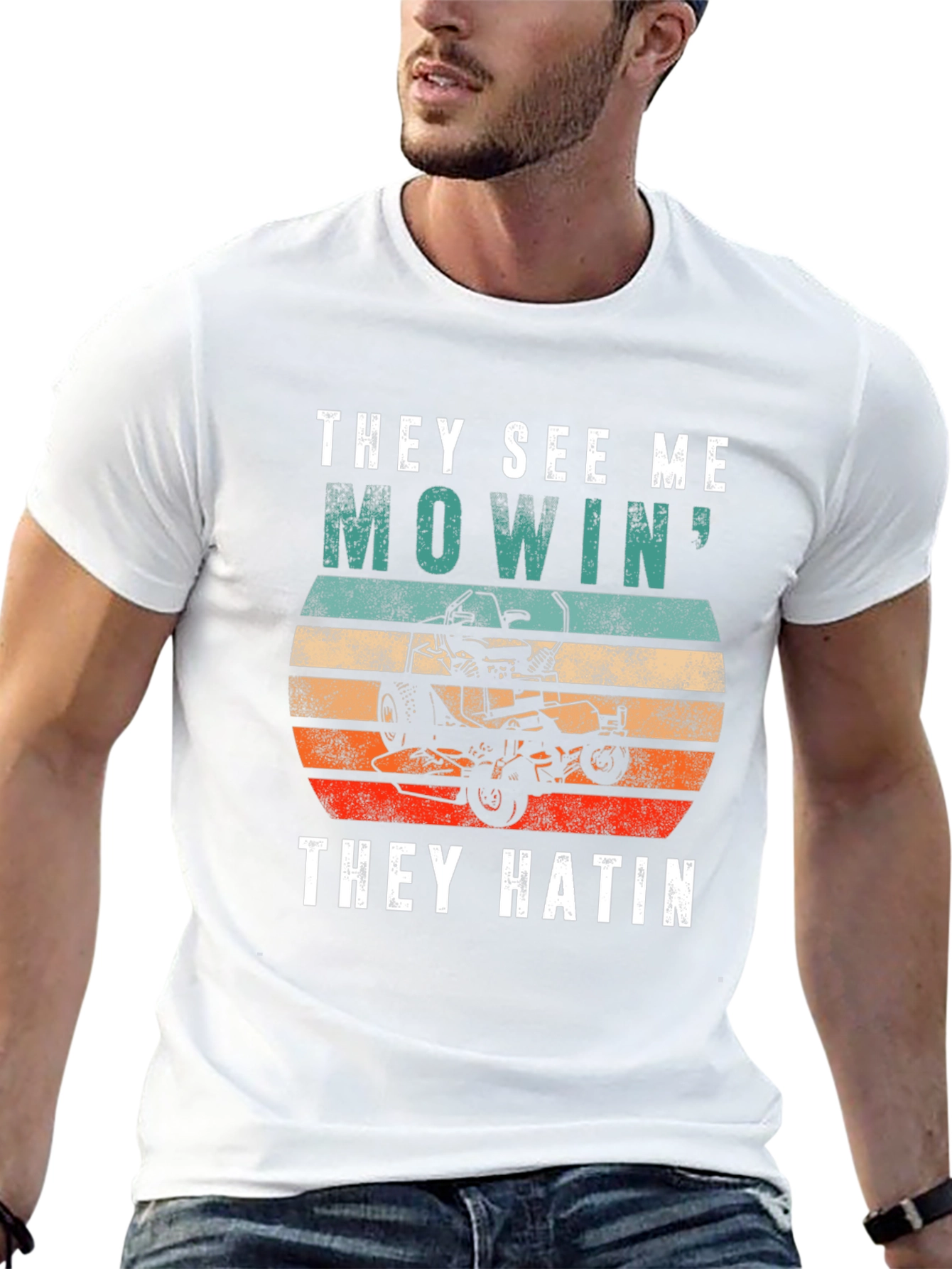 They See Me Mowin Tee