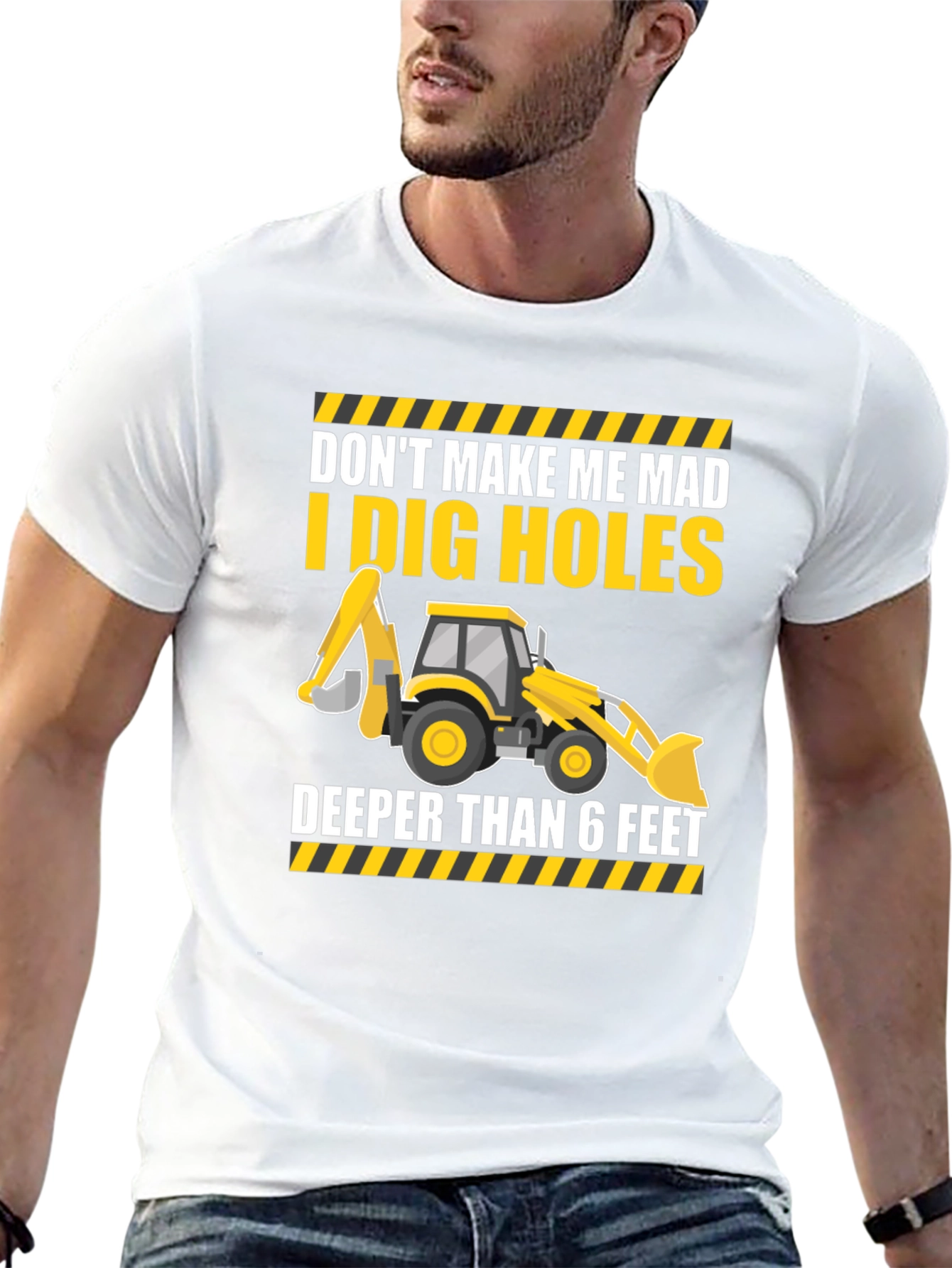 I Dig Holes T-Shirt - Construction Humor