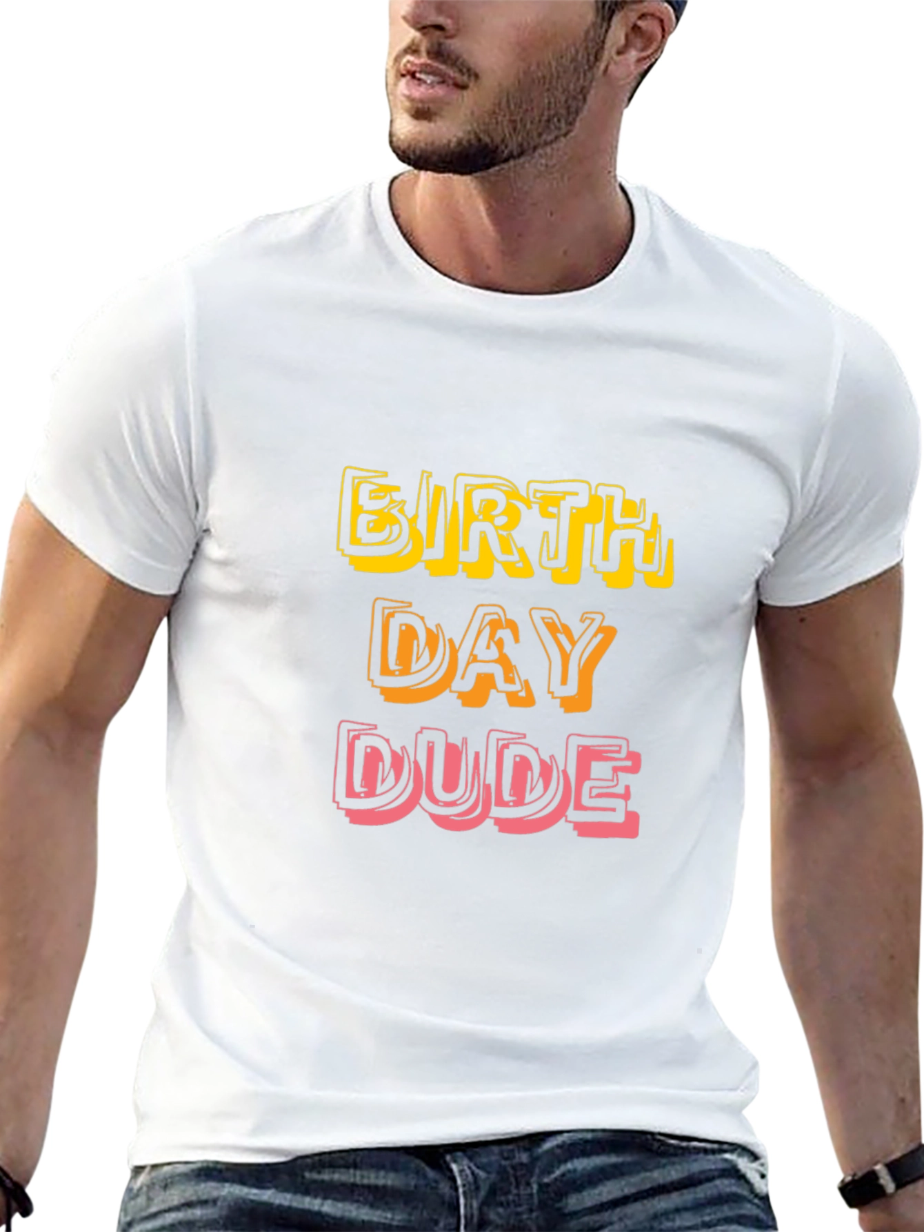Birthday Dude T-Shirt - Fun Celebration Tee