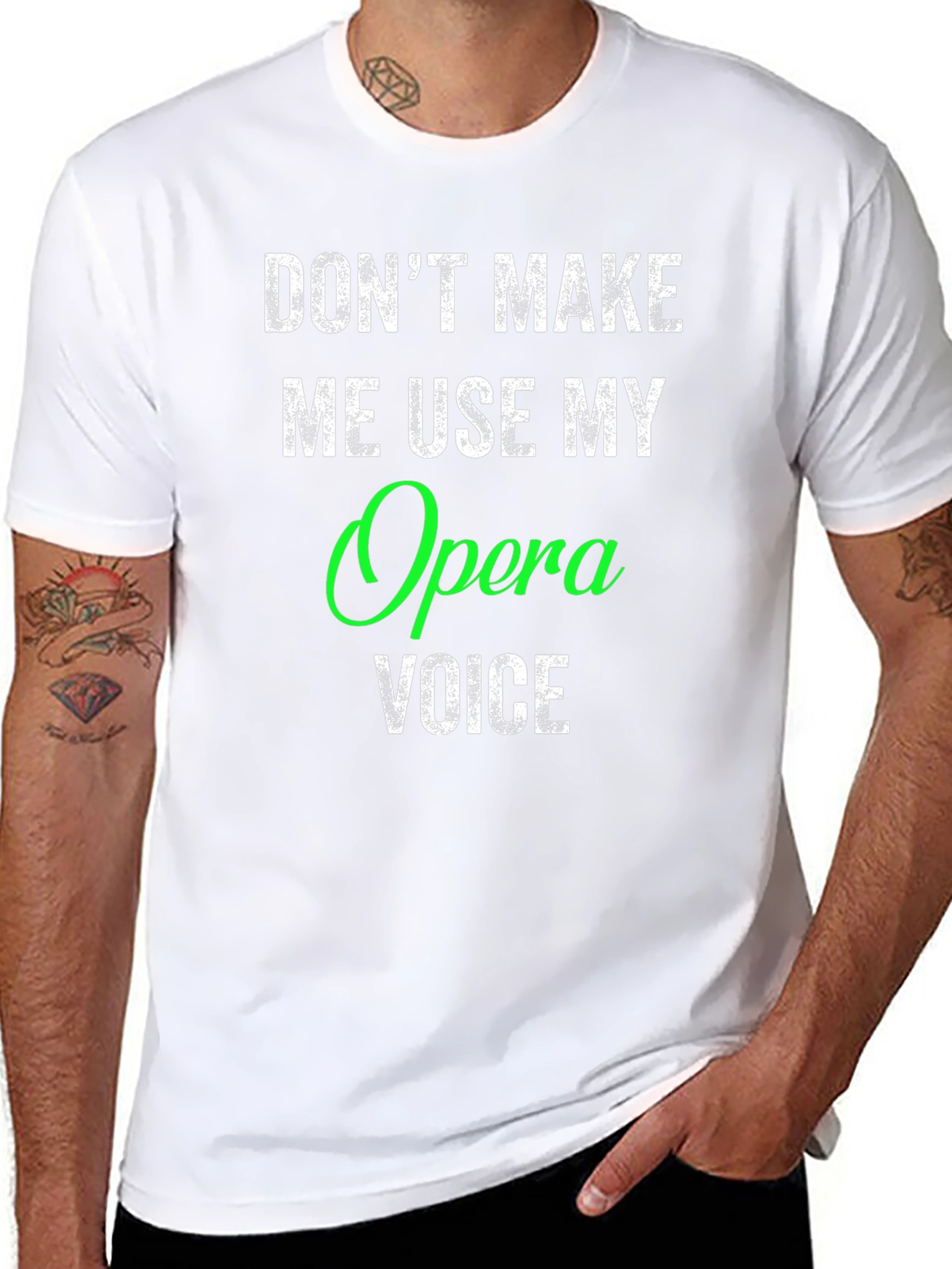 Opera Voice T-Shirt - Funny Music Gift