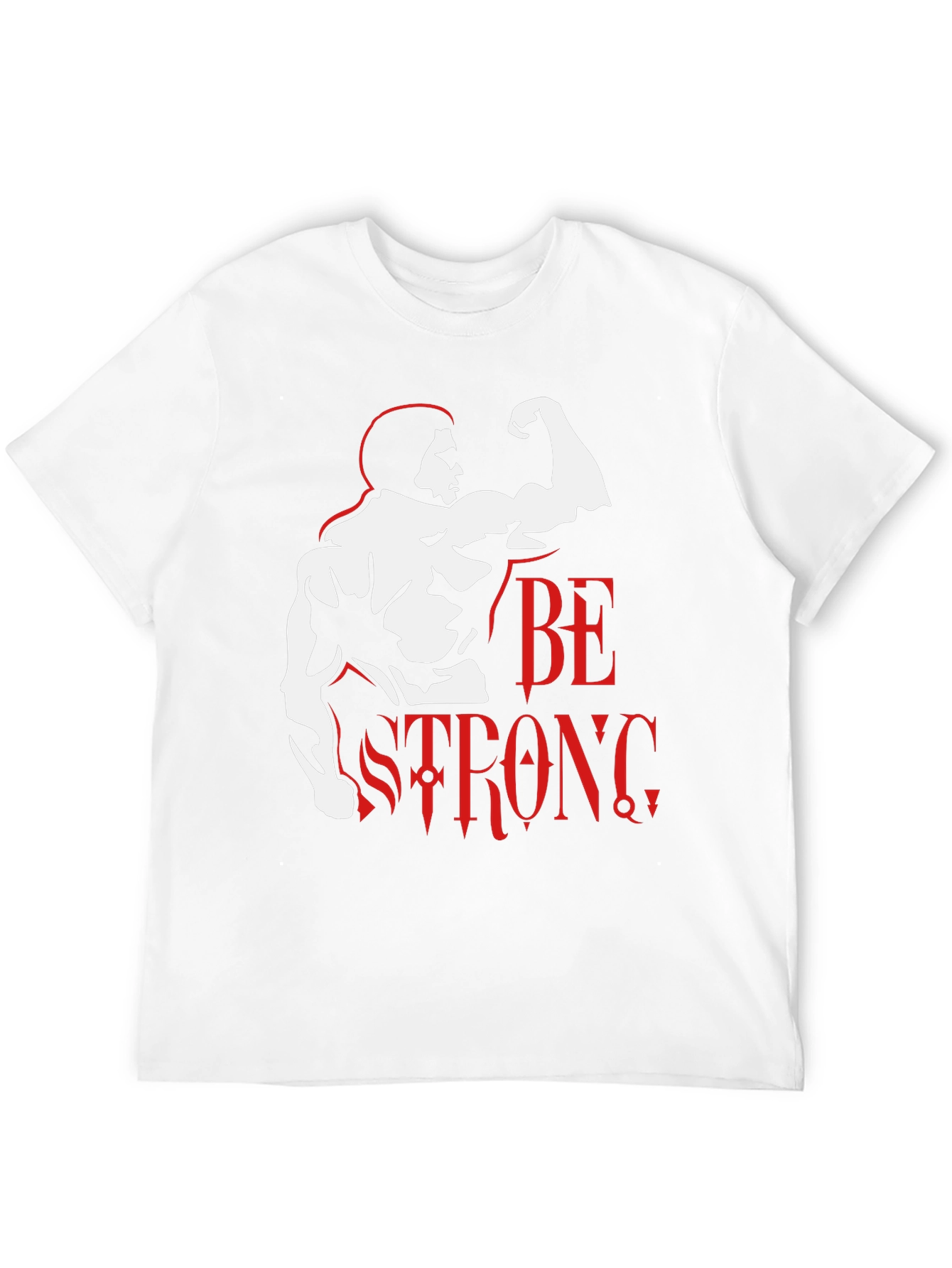 Be Strong Graphic T-Shirt - Black