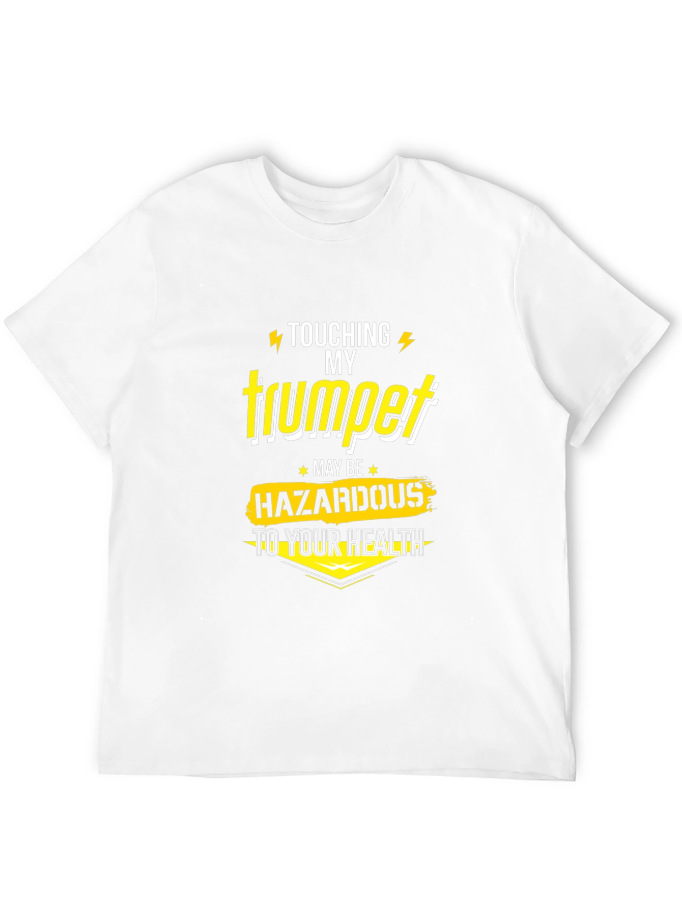 Touching My Trumpet T-Shirt - Musician Humor