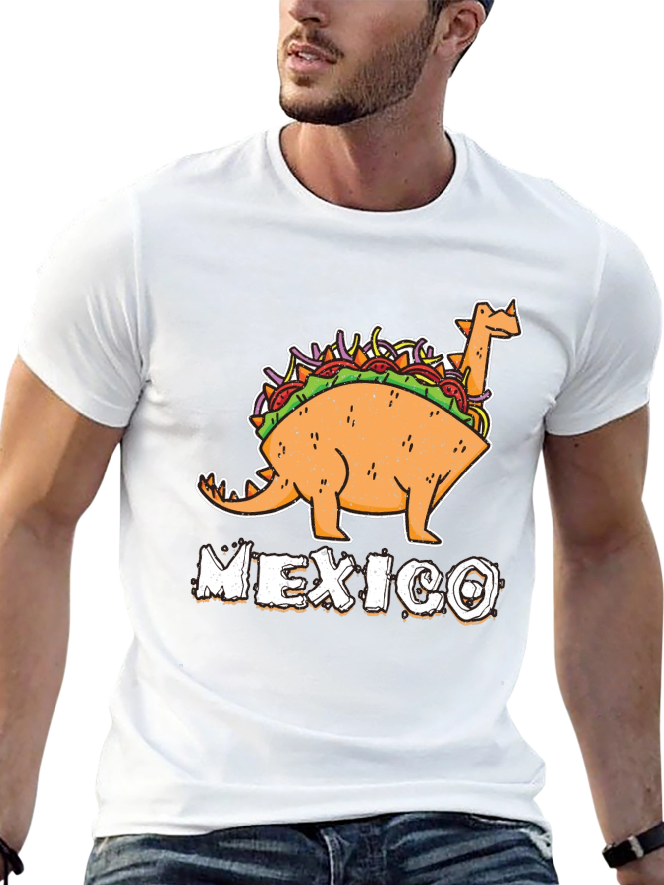 Taco-Saurus Mexico T-Shirt