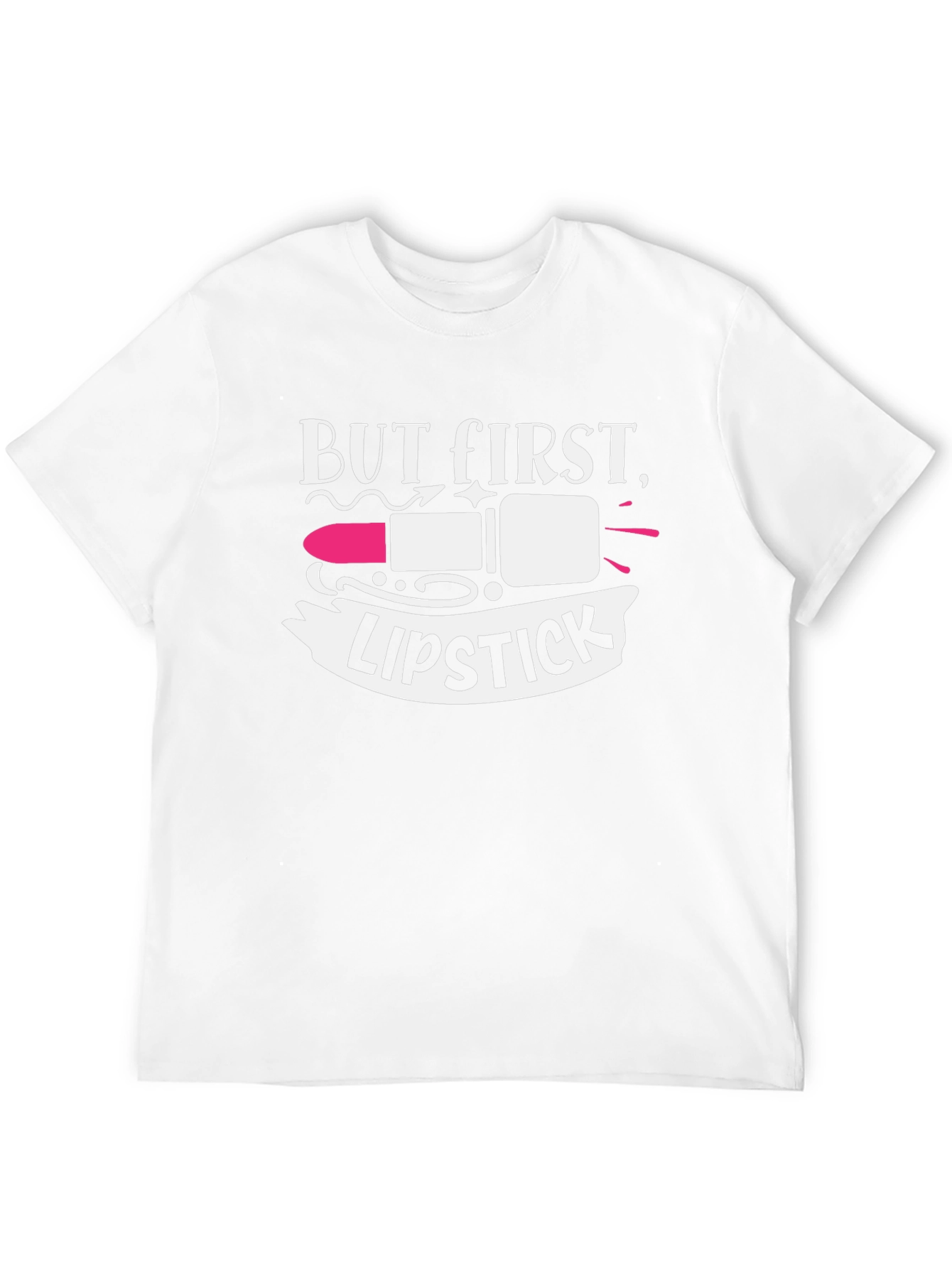 But First Lipstick Graphic Tee