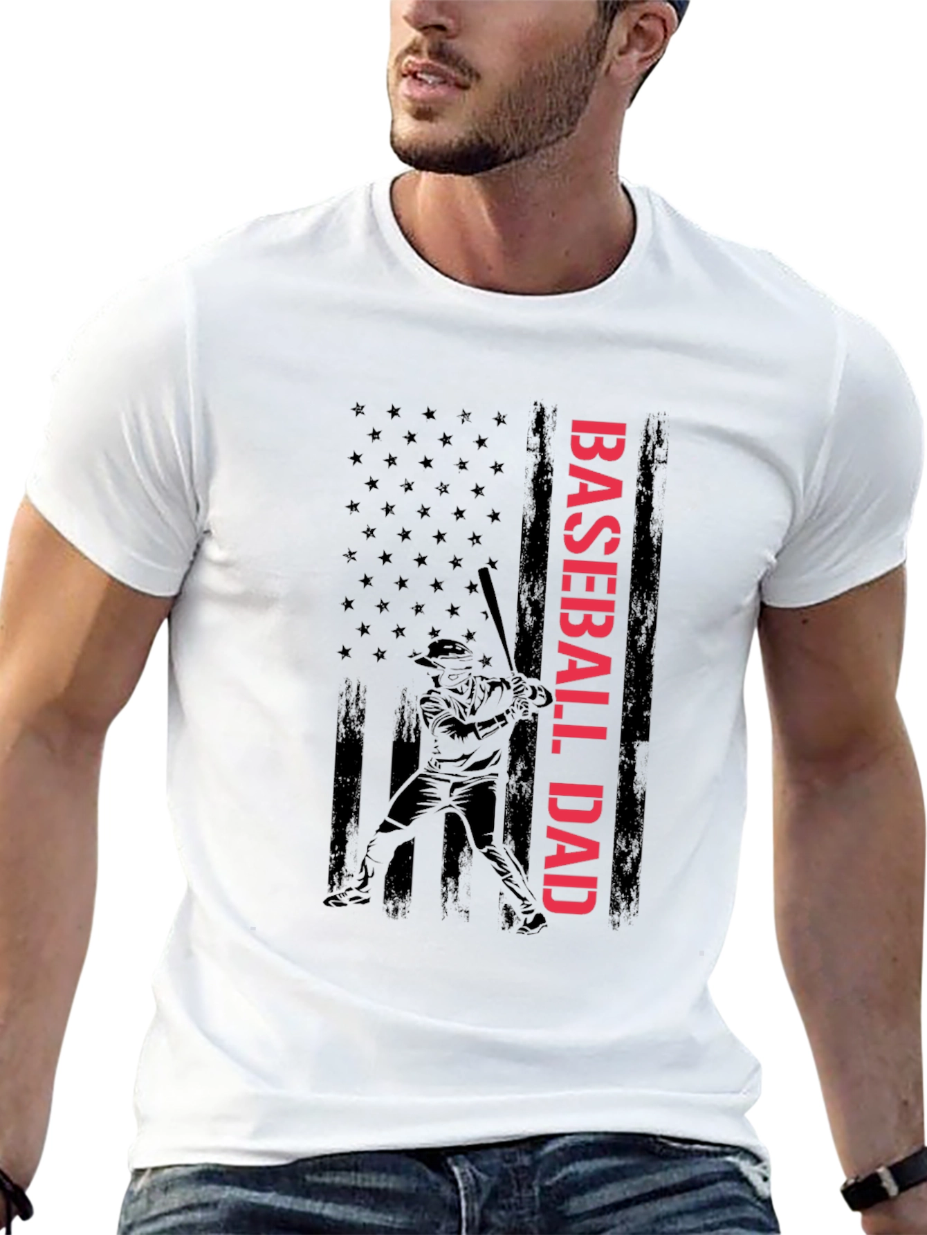 Baseball Dad Graphic Tee
