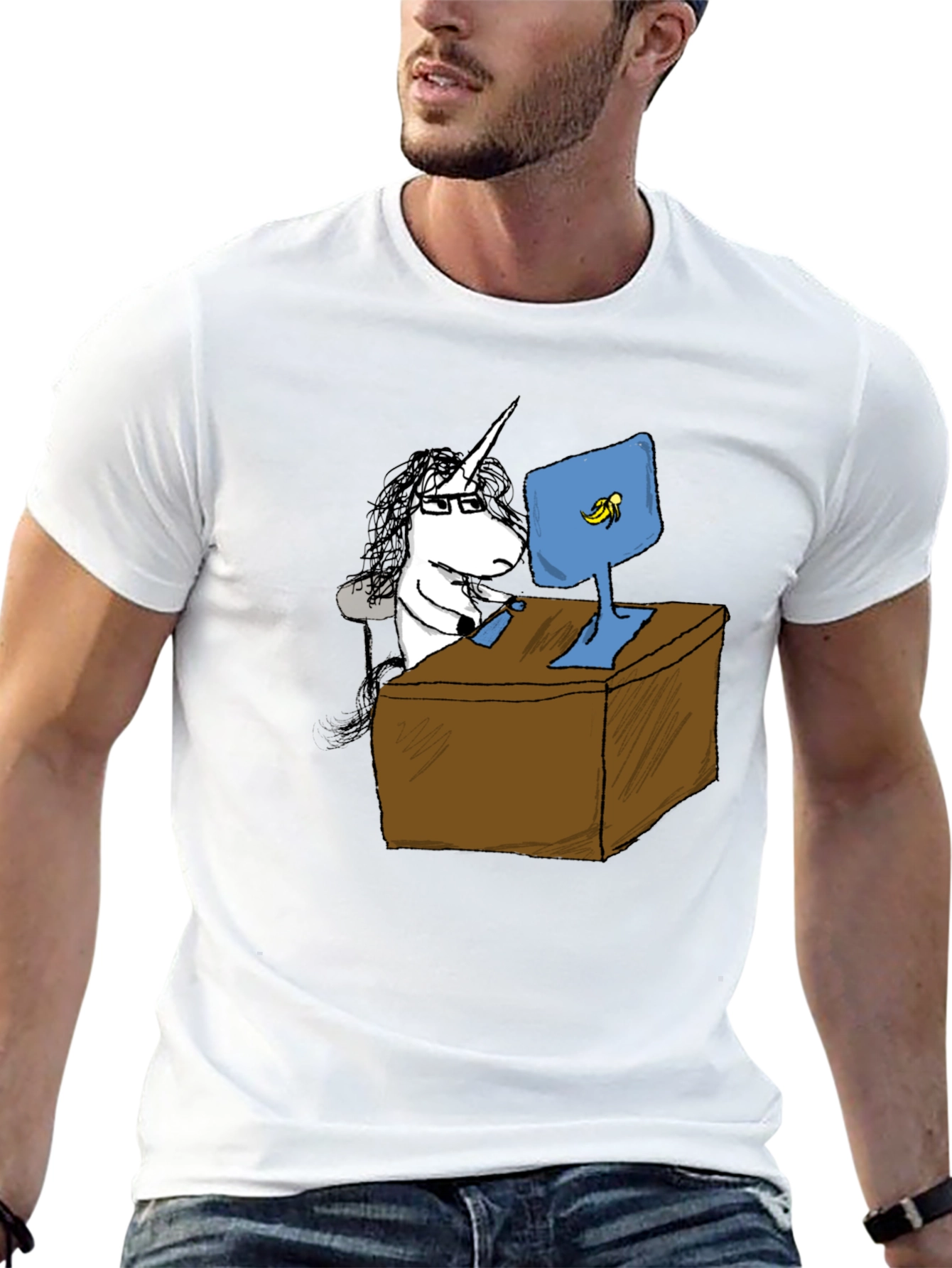 Unicorn Programmer Graphic Tee