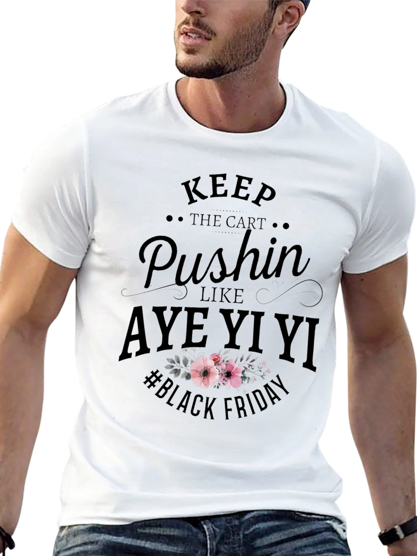 Keep Pushin Black Friday Tee