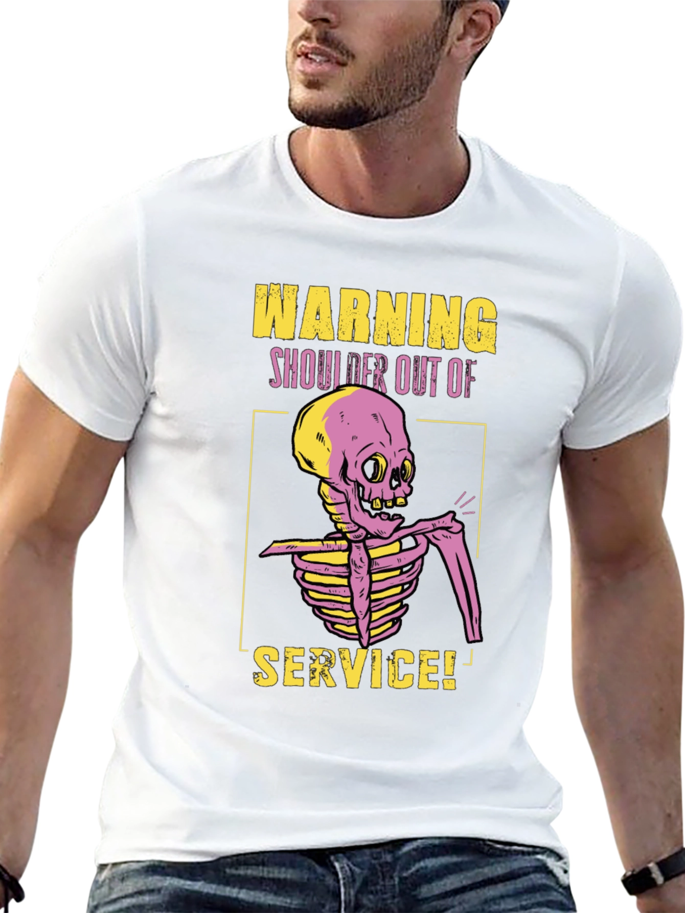 Warning Shoulder Out of Service T-Shirt