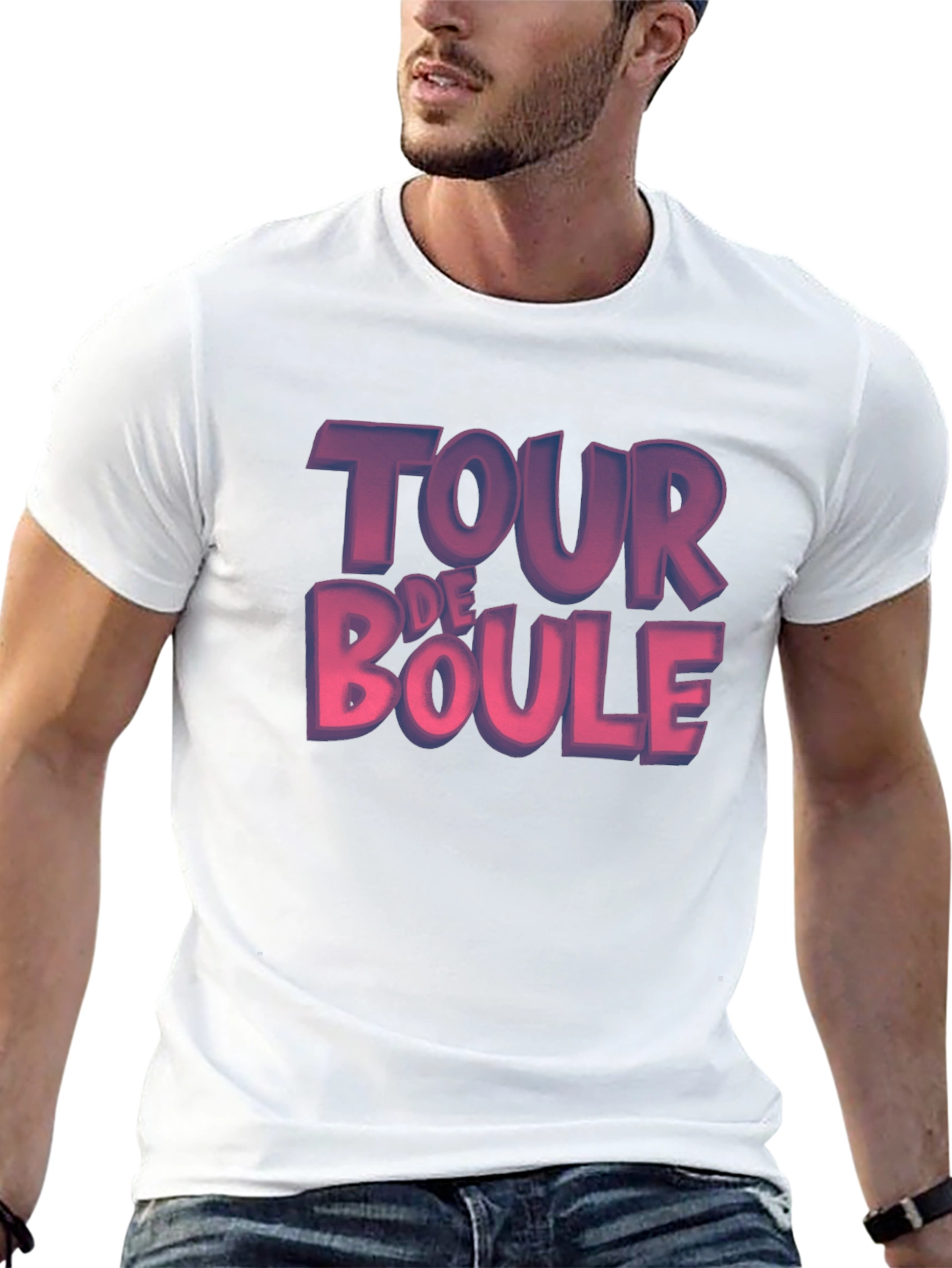Tour de Boule Graphic T-Shirt - Soft Cotton Tee