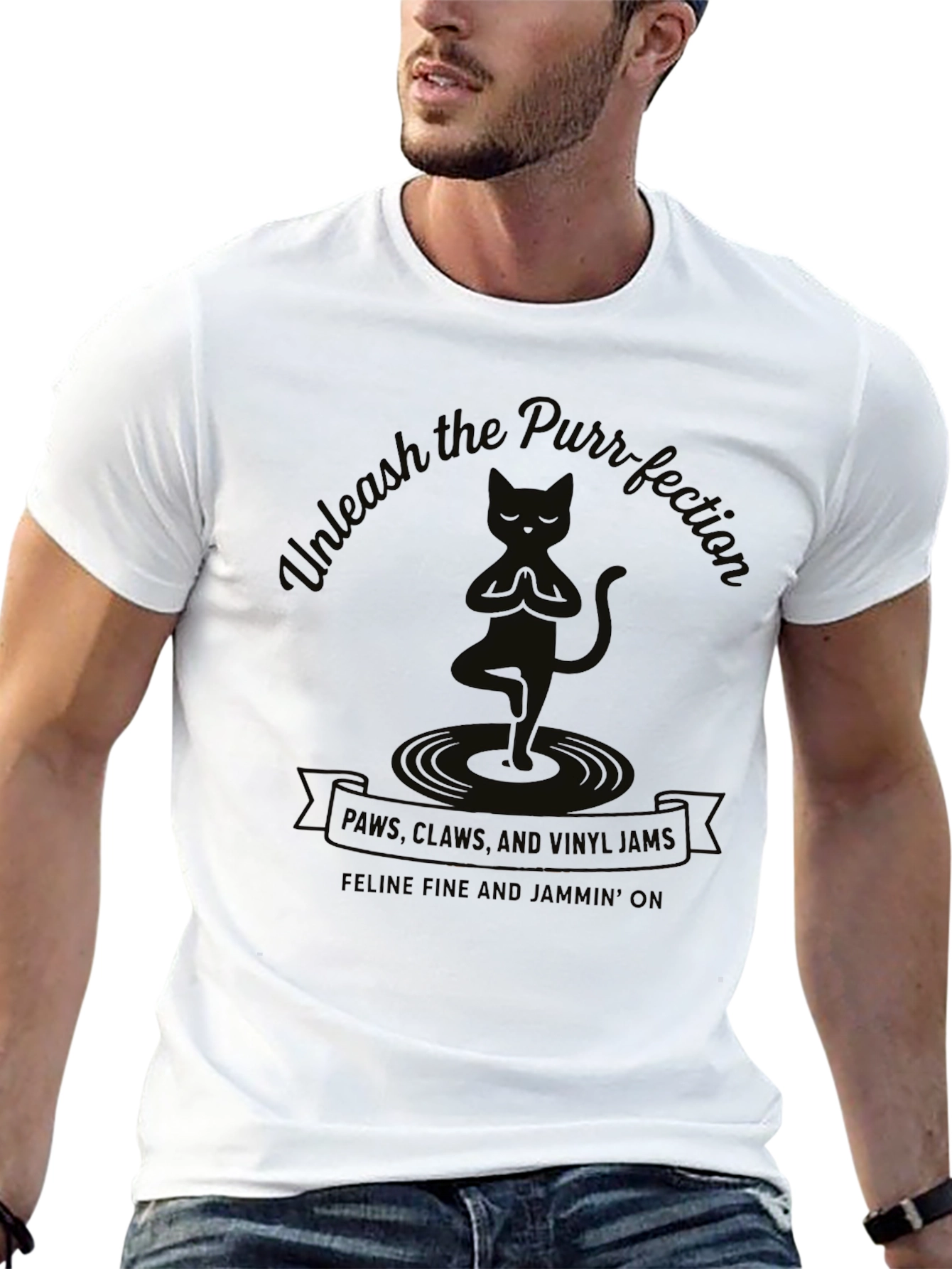 Unleash the Purr-fection T-Shirt - Feline Fine Tee