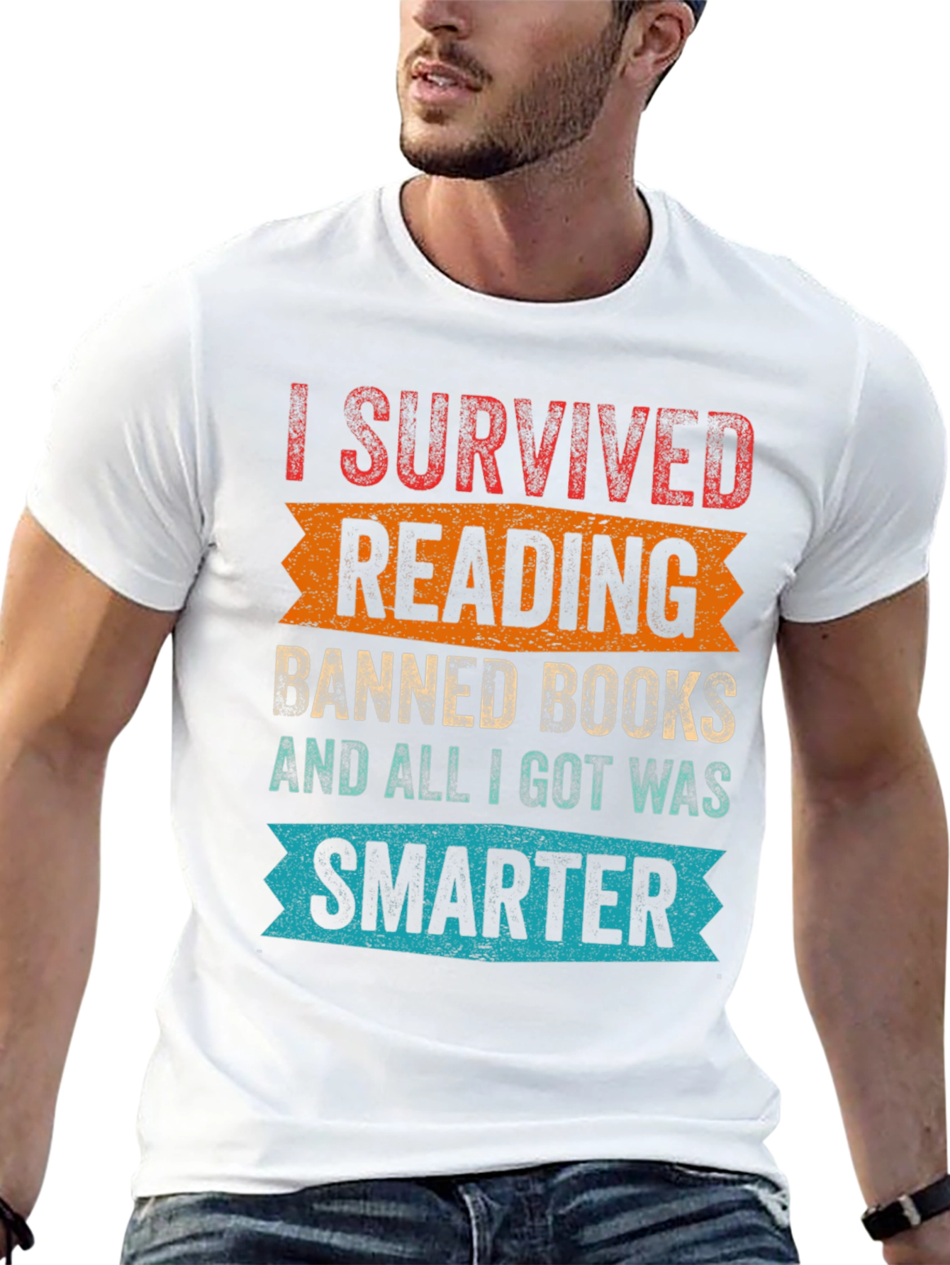 I Survived Reading Banned Books T-Shirt