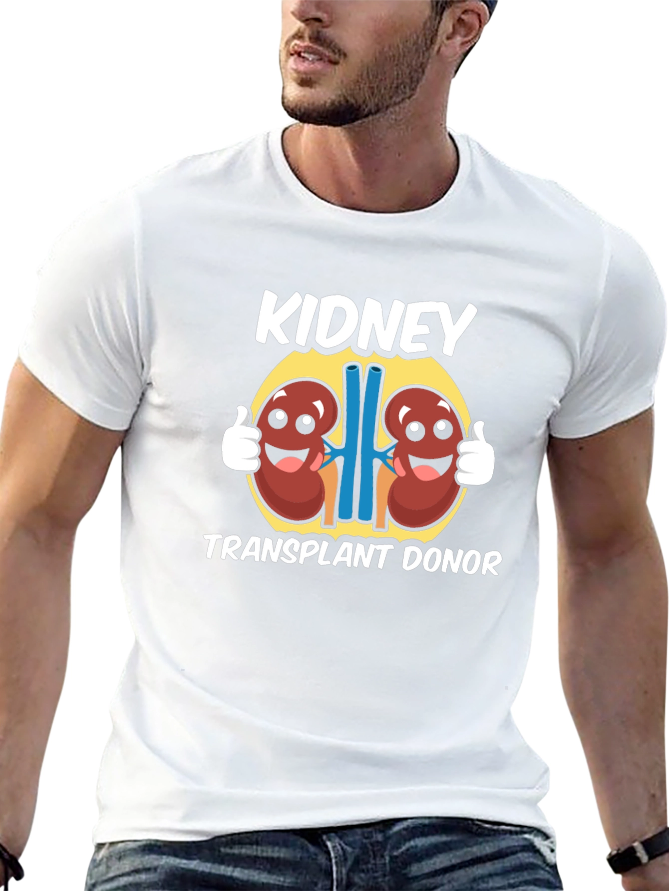 Kidney Transplant Donor Graphic Tee - Black