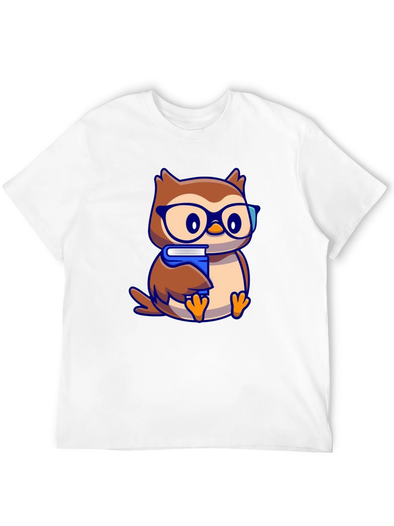 Owl with Glasses Graphic Tee