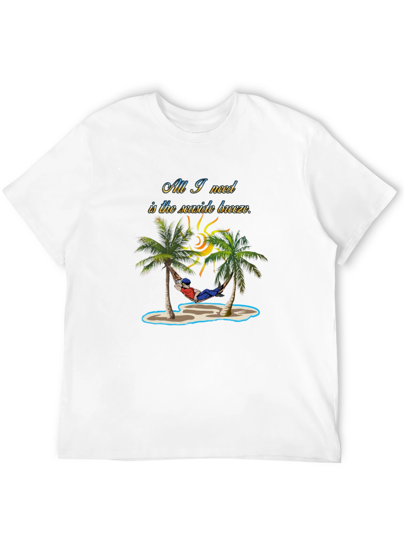 Seaside Breeze Graphic T-Shirt